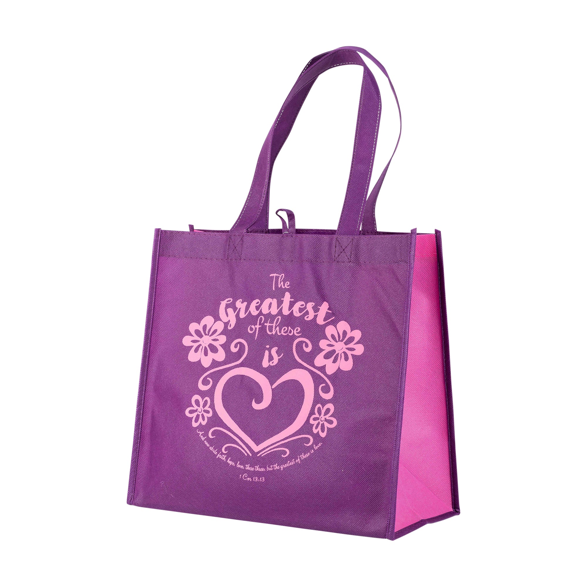 The greatest of these is love Tote Bag