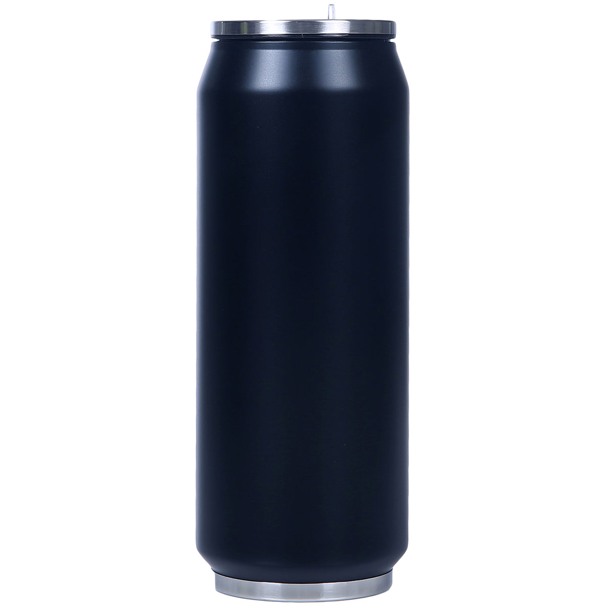 M2O: Black Insulated Fliptop Matte Can