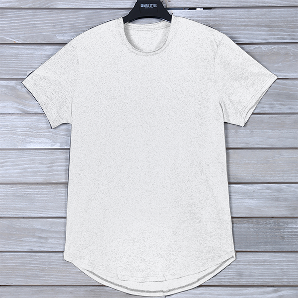 M2O: S/M Lt. Grey Drake Shirttail Crewneck