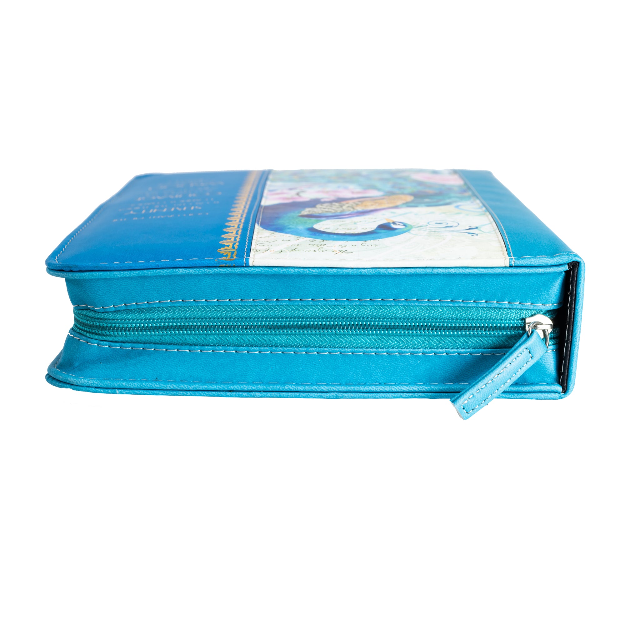 Divine Details: Bible Cover - Peacock Serenity Prayer