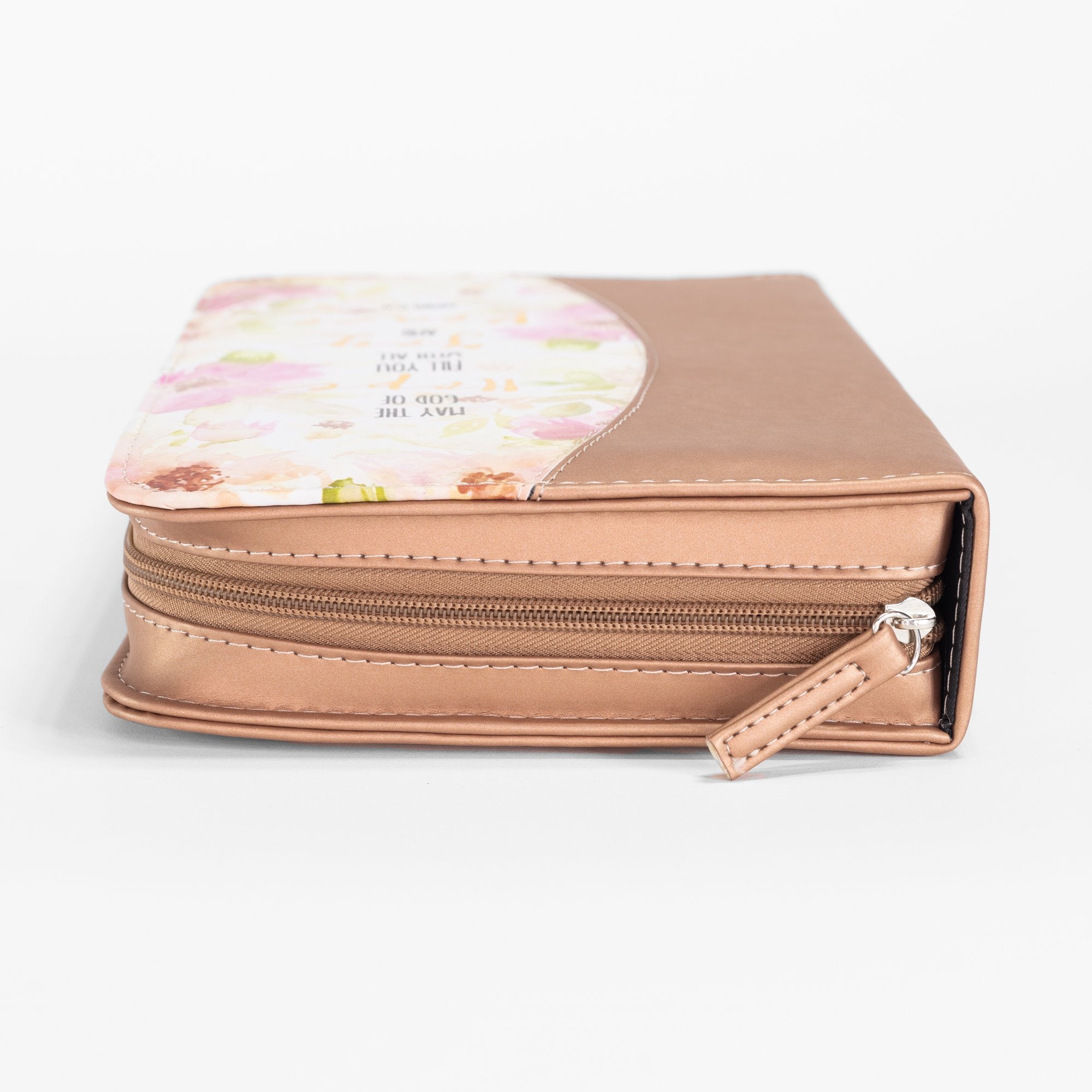 Divine Details: Bible Cover - Peach God of Hope - Romans 15:13