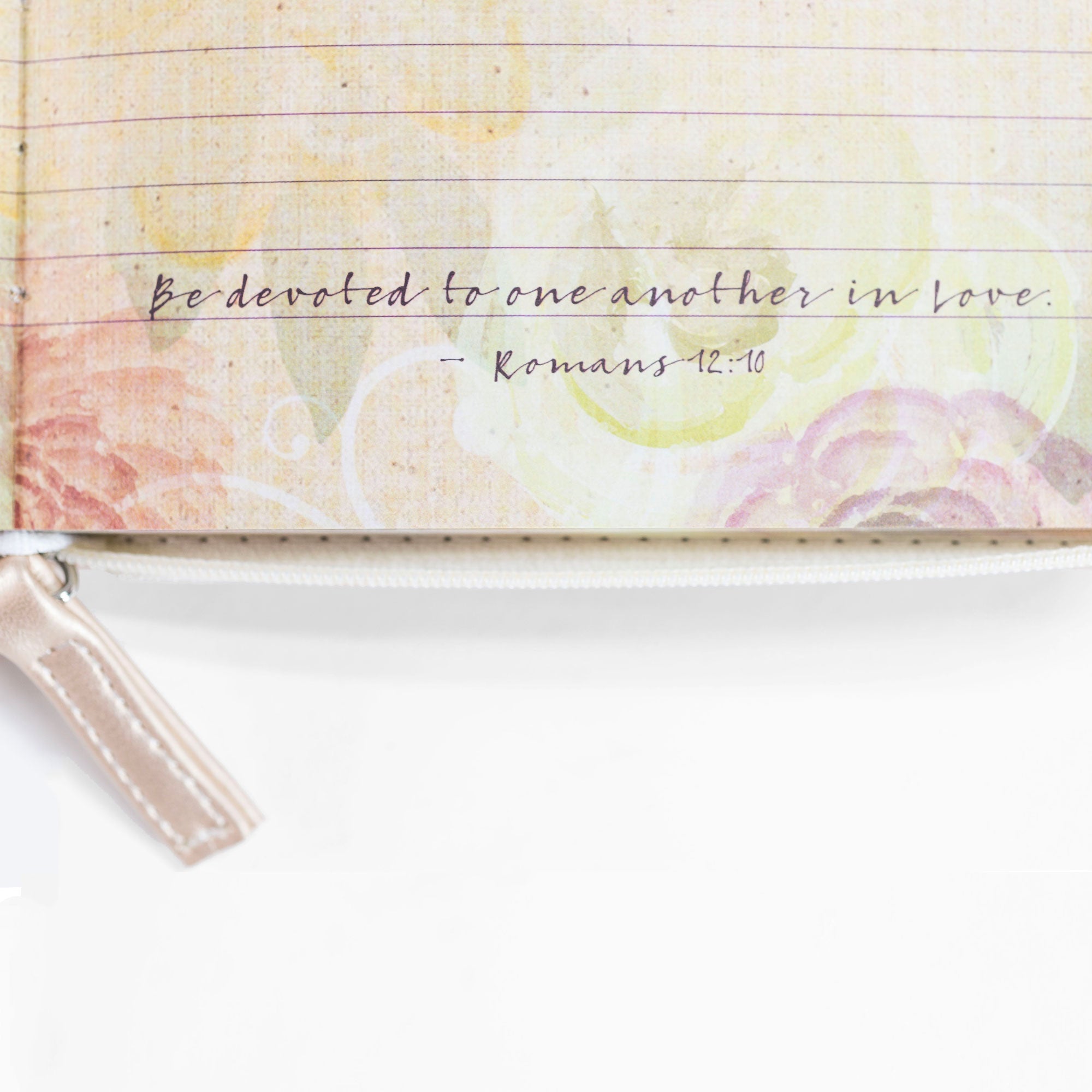 Divine Details: Zippered Journal - Thy Comforts