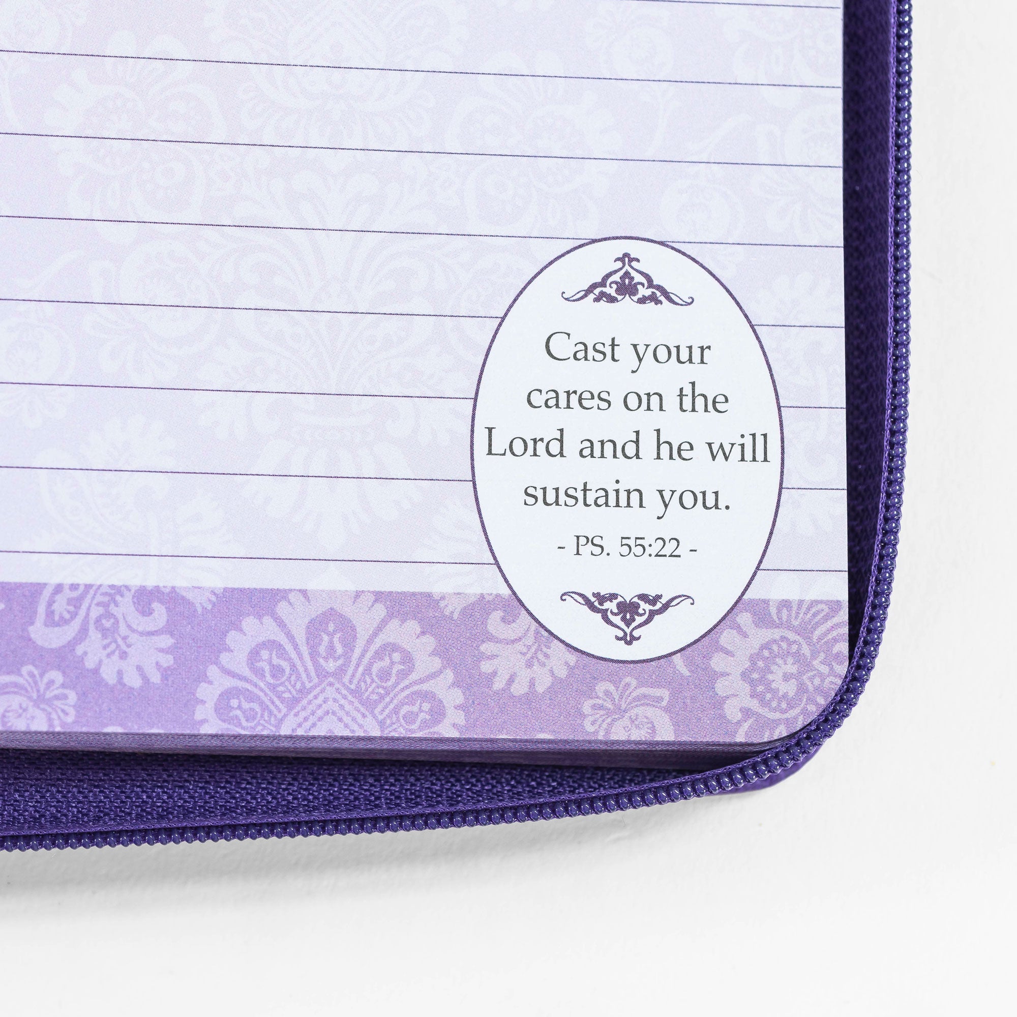 Divine Details: Journal Purple Hope In The Lord