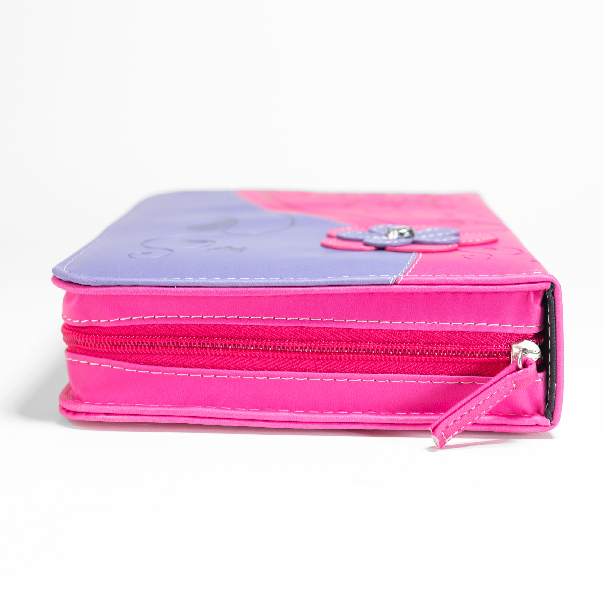 Divine Details: Bible Cover Pink - Daisy Filled W/Joy