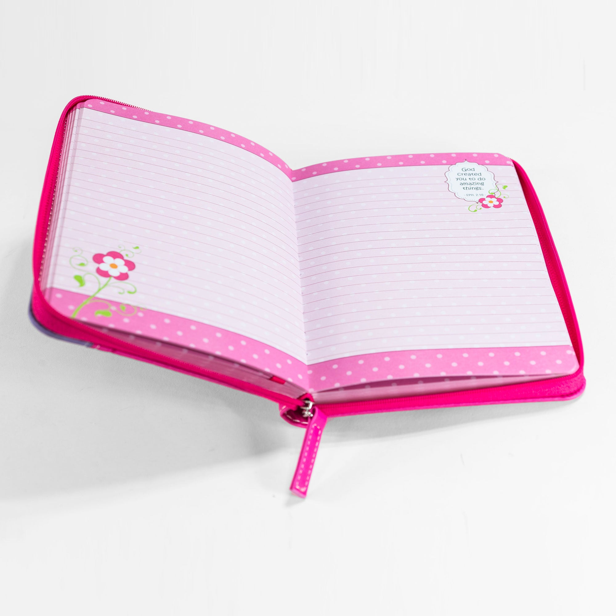 Divine Details: 2019: Pink Daisy Filled W/Joy Journal