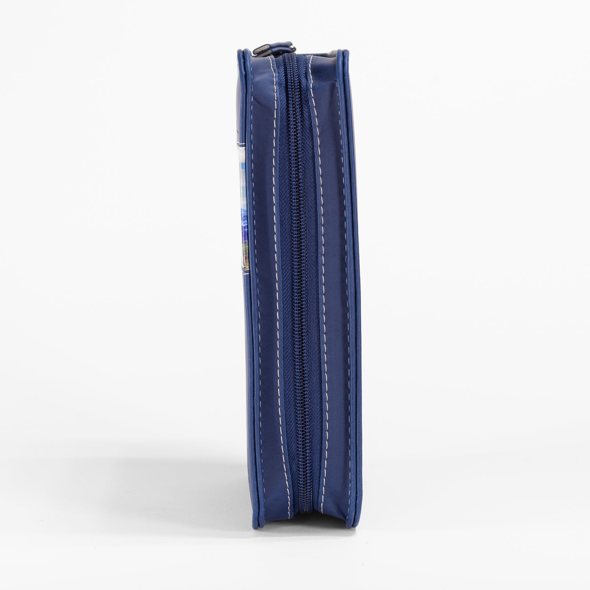 Divine Details: Navy Blue Flying Eagle Bible Cover