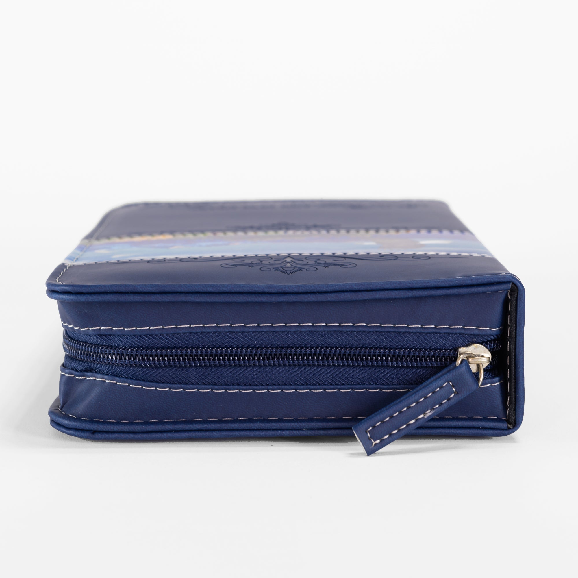 Divine Details: Navy Blue Flying Eagle Bible Cover