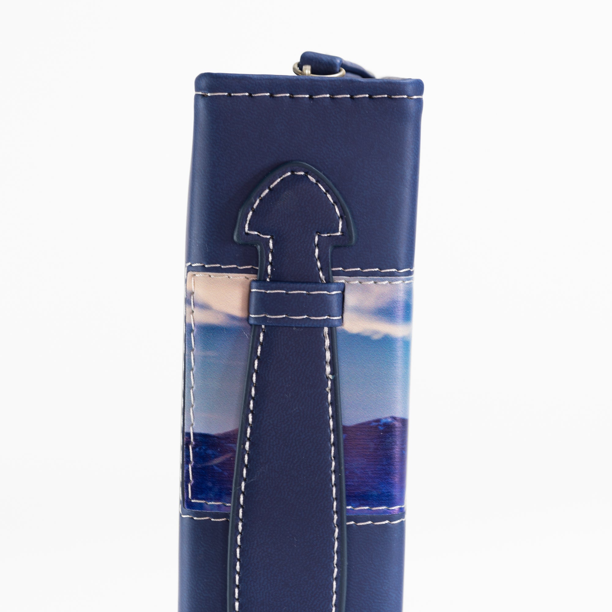 Divine Details: Navy Blue Flying Eagle Bible Cover