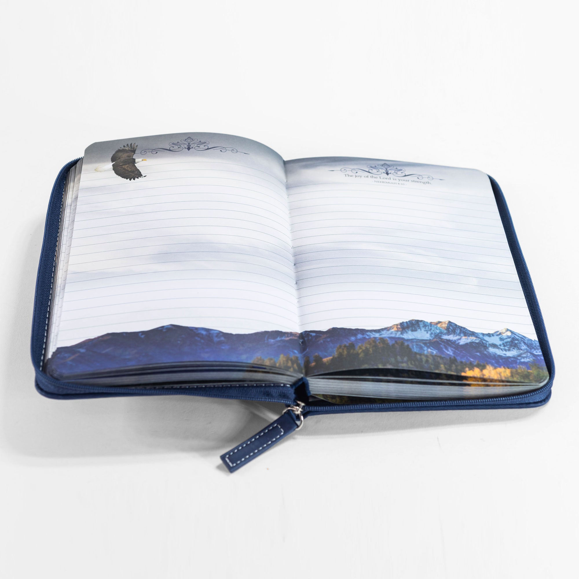 Divine Details: Navy Blue Flying Eagle Journal