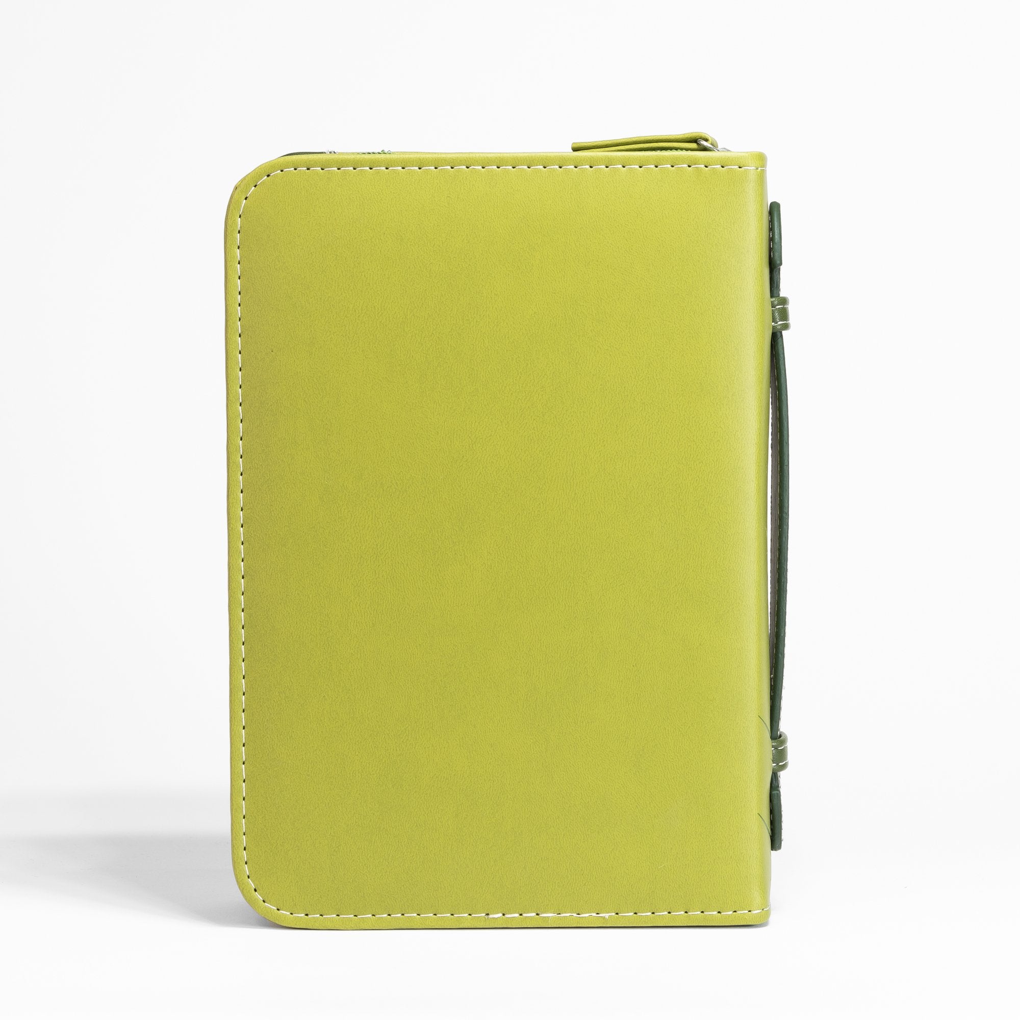 Divine Details: Green & Gold Palm Frond Bible Cover