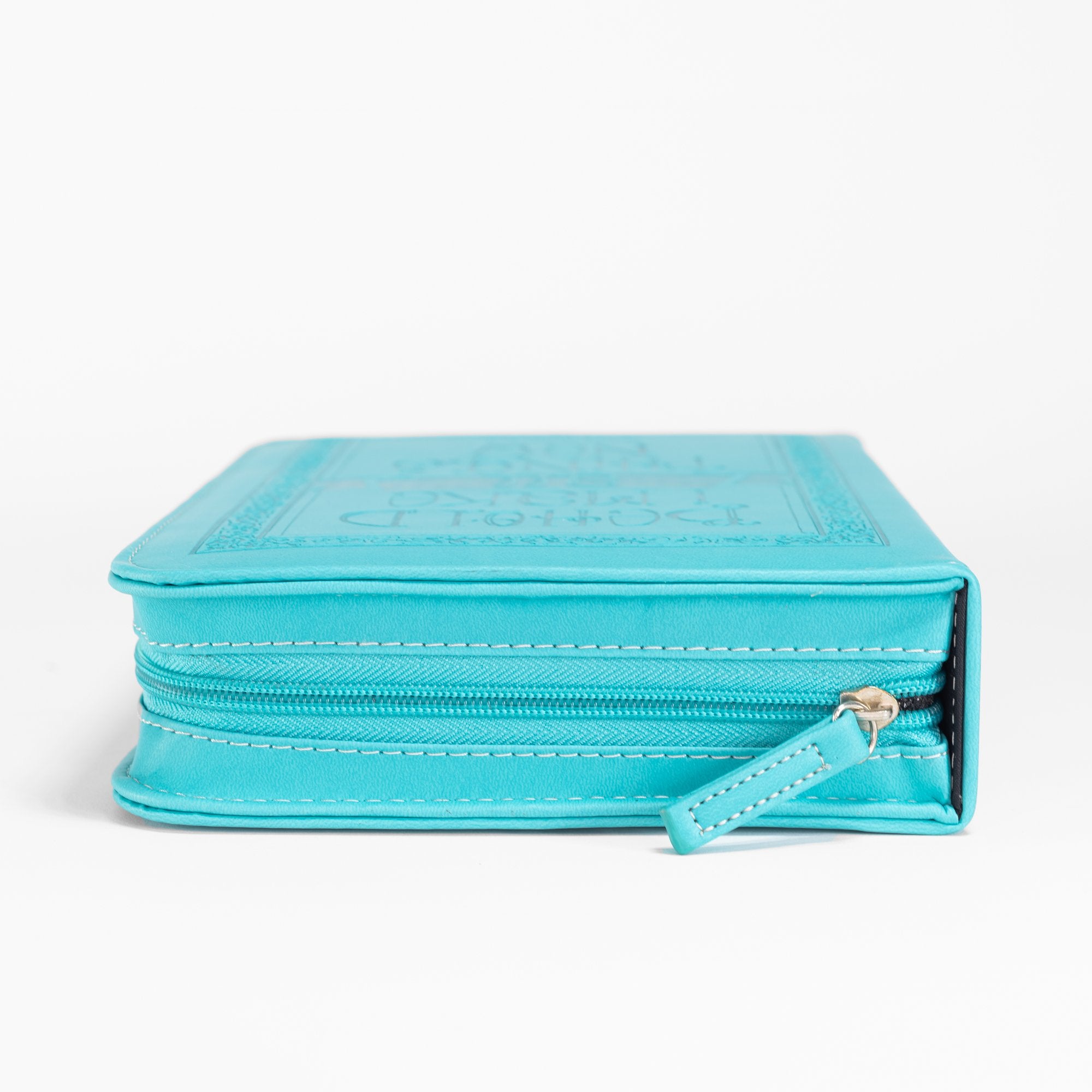 Divine Details: Bible Cover Teal - Behold I Make All Things New