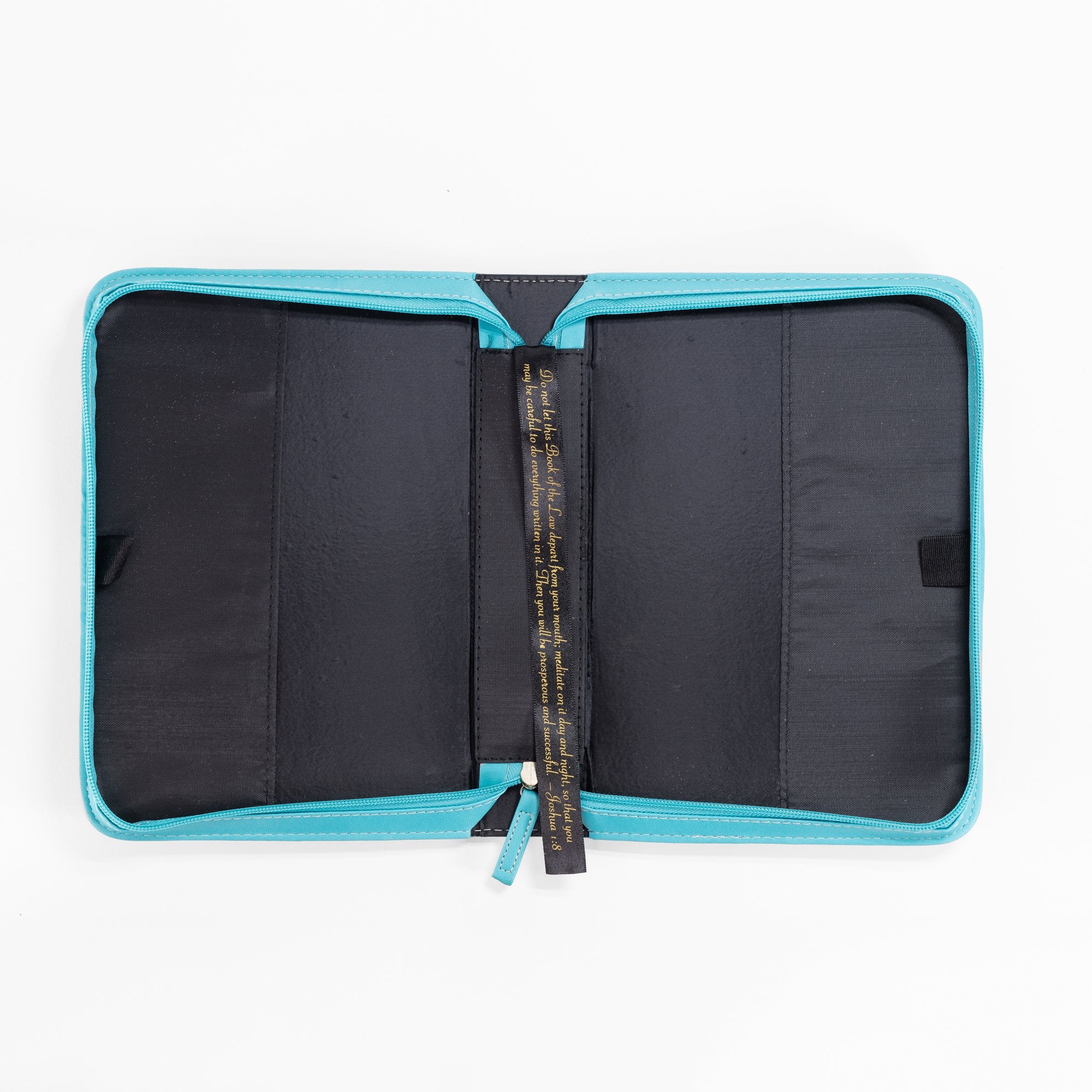 Divine Details: Bible Cover Teal - Behold I Make All Things New