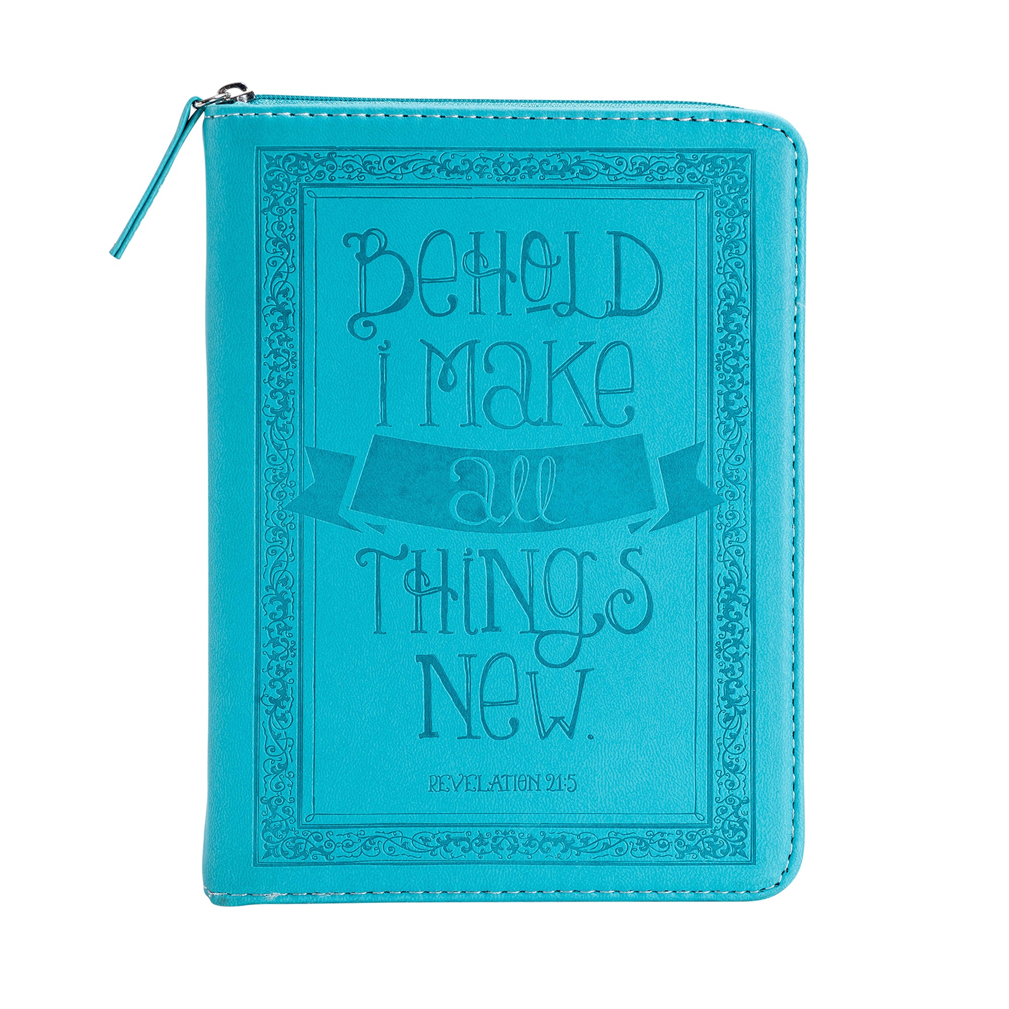 Divine Details: Journal Teal Behold I Make All Things New