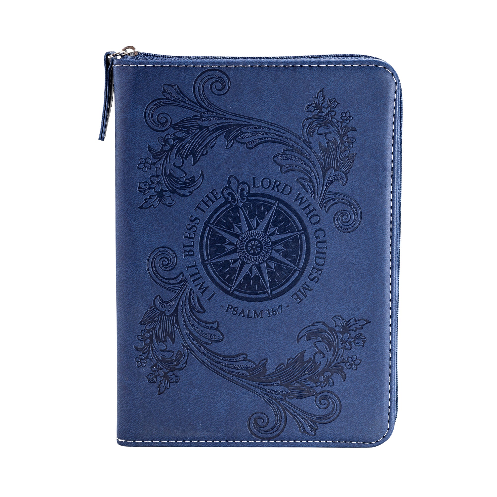 Divine Details: Journal Navy Blue Flying Compass Rose Bible