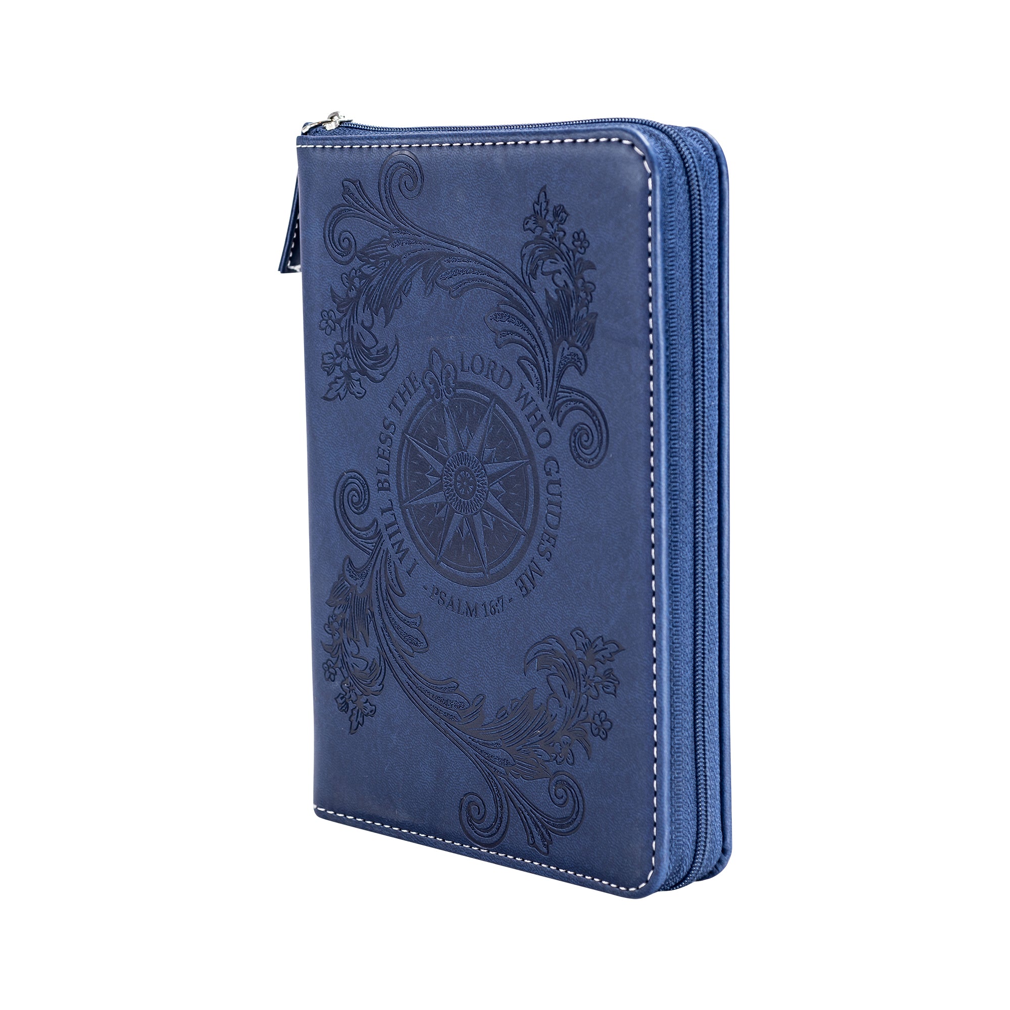 Divine Details: Journal Navy Blue Flying Compass Rose Bible