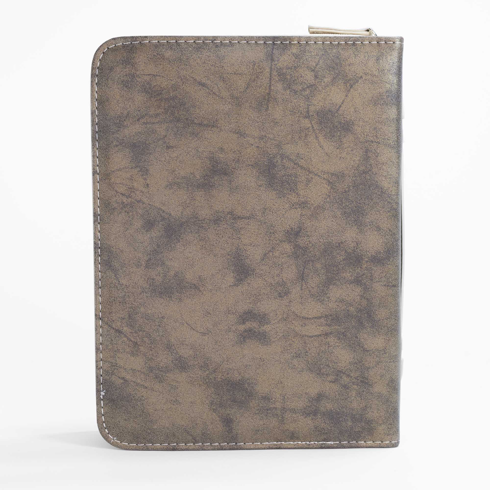 Divine Details: Bible Cover - Brown Refuge - Psalm 91:4