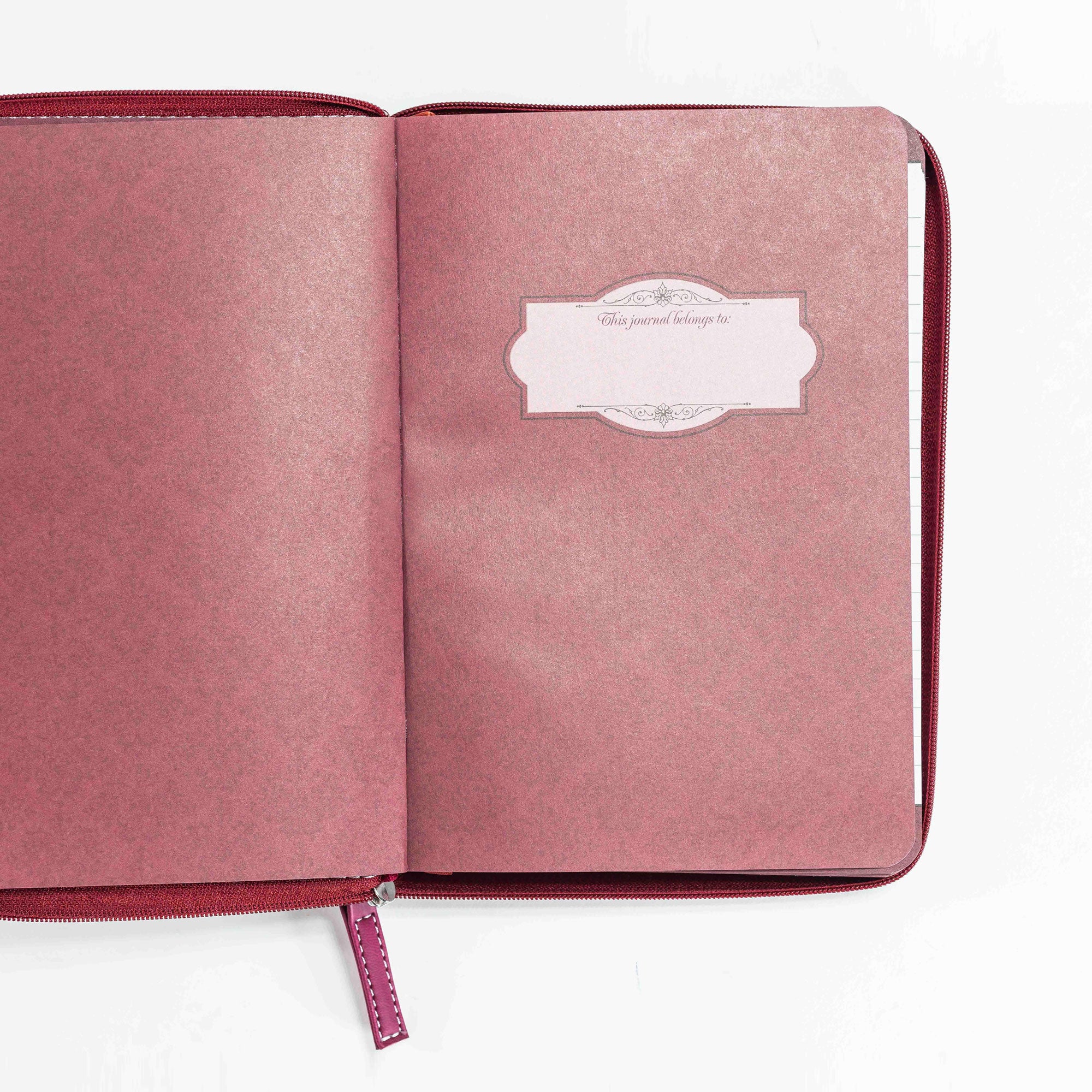 Divine Details: Journal Black And Burgundy Romans 15: 13