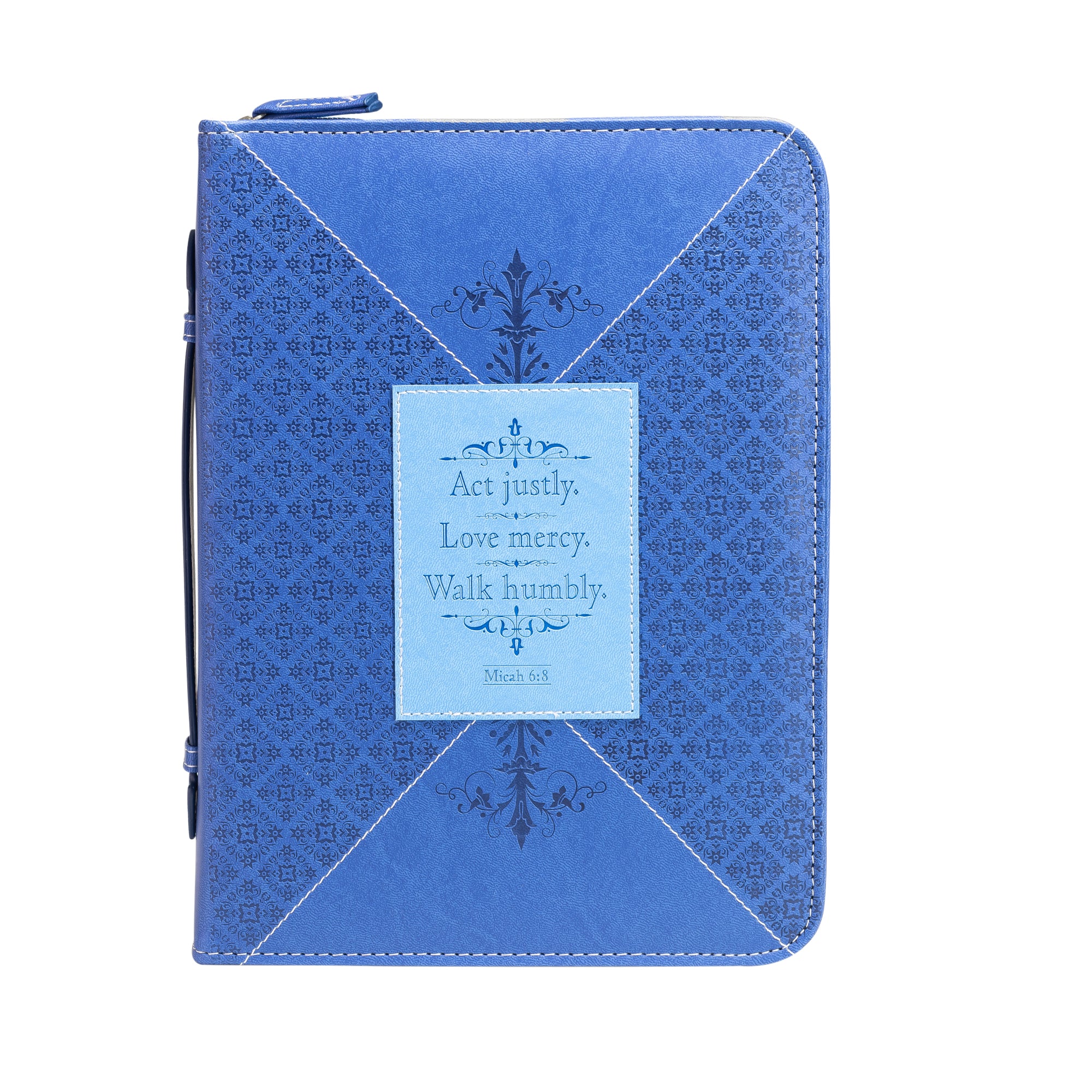 Divine Details: Bible Cover Blue On Blue - Wrap Patch