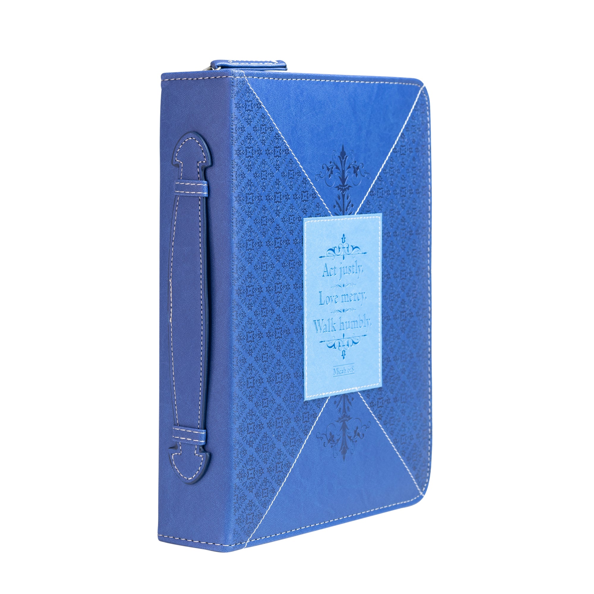 Divine Details: Bible Cover Blue On Blue - Wrap Patch