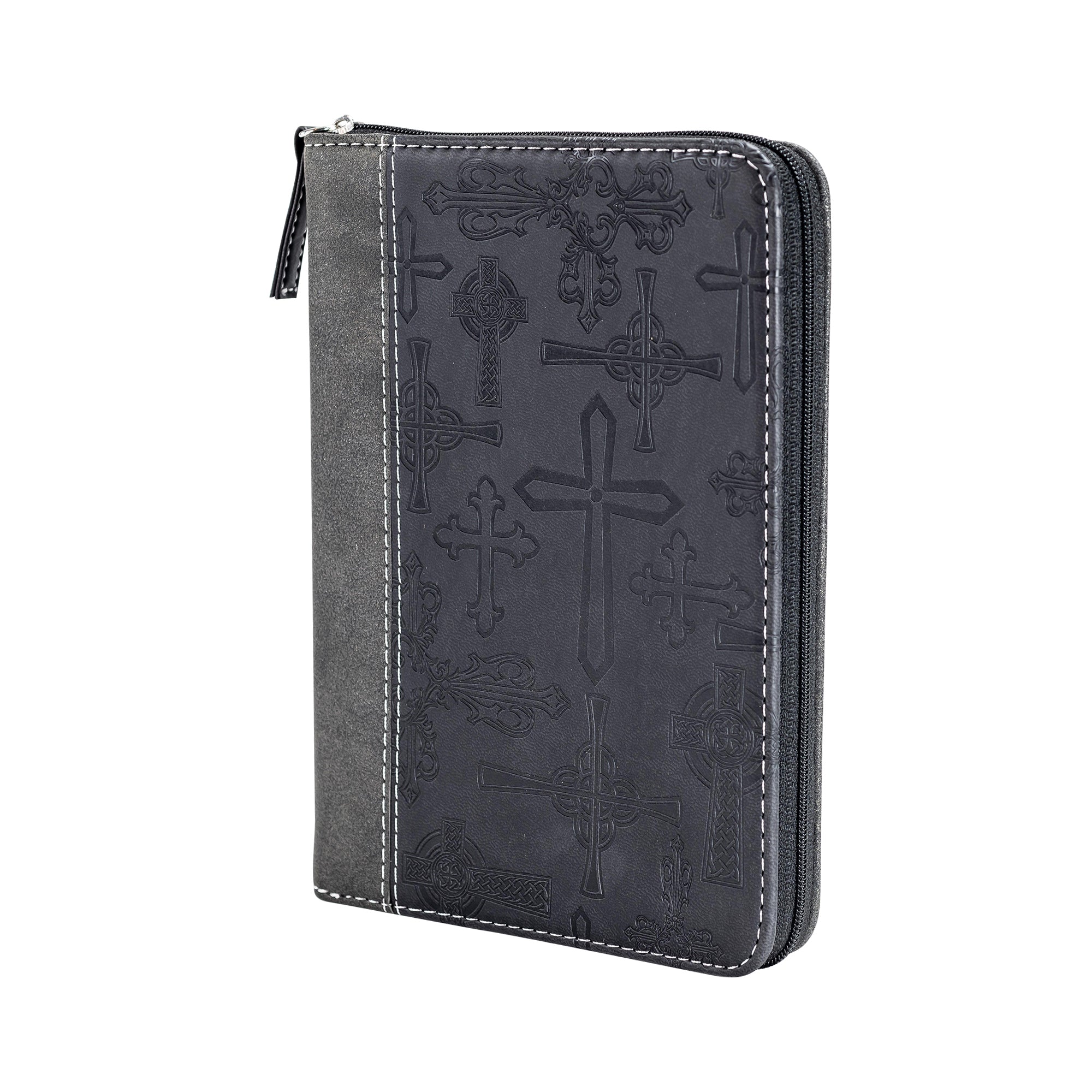 Divine Details: Silver Black Crosses Journal