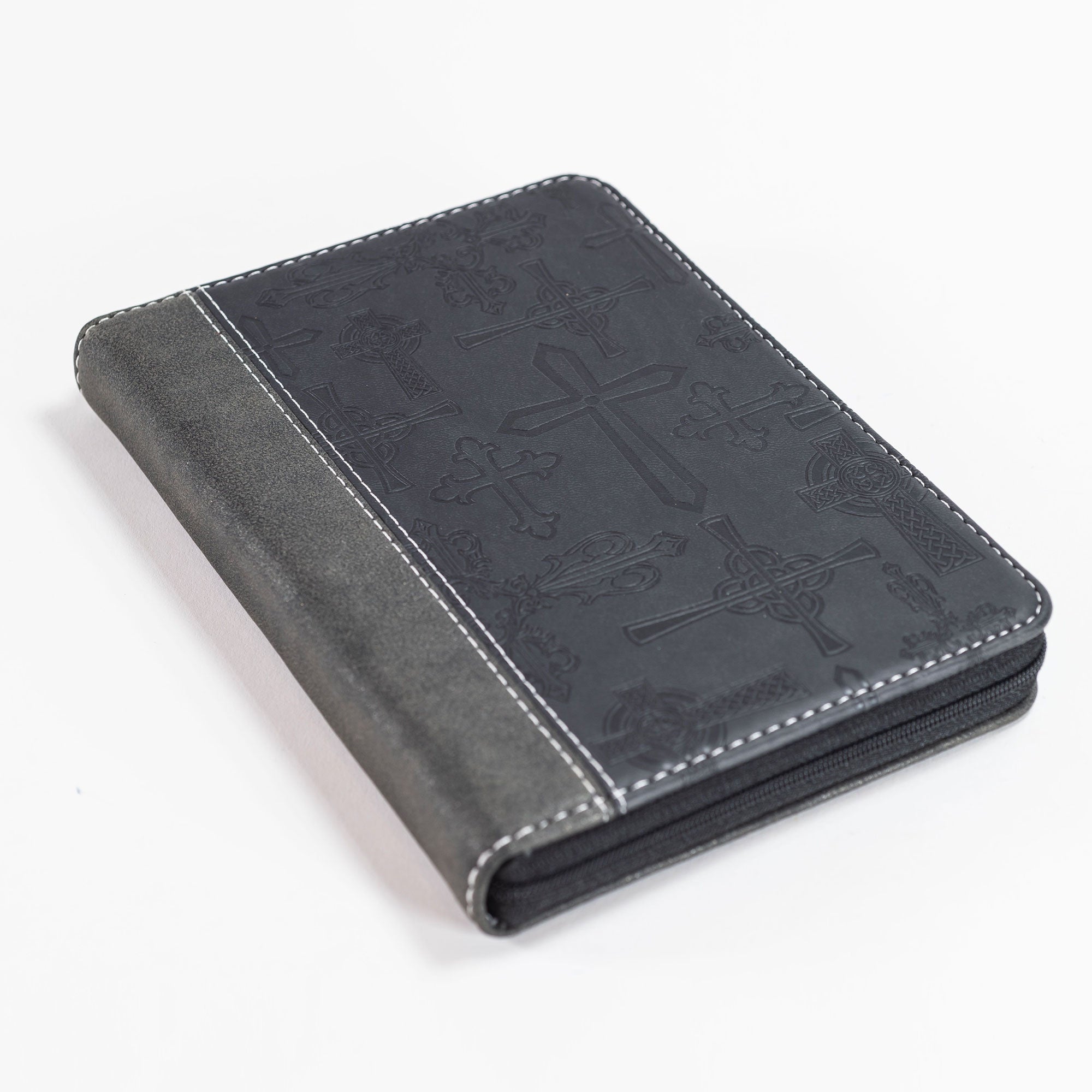 Divine Details: Silver Black Crosses Journal