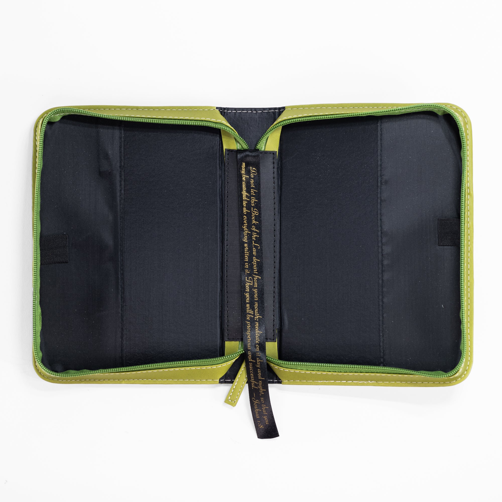 Divine Details: Green On Green - Blessed Bible Cover