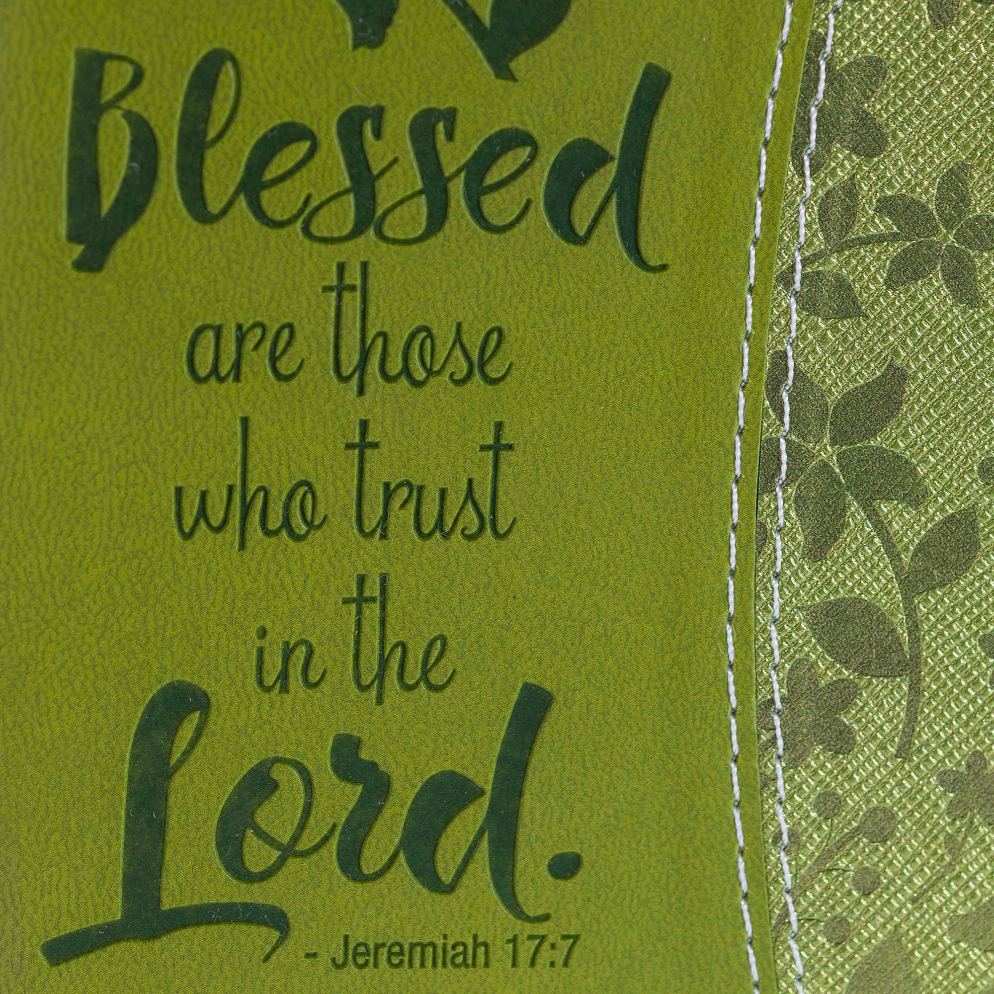 Divine Details: Green On Green Blessed Bible Journal