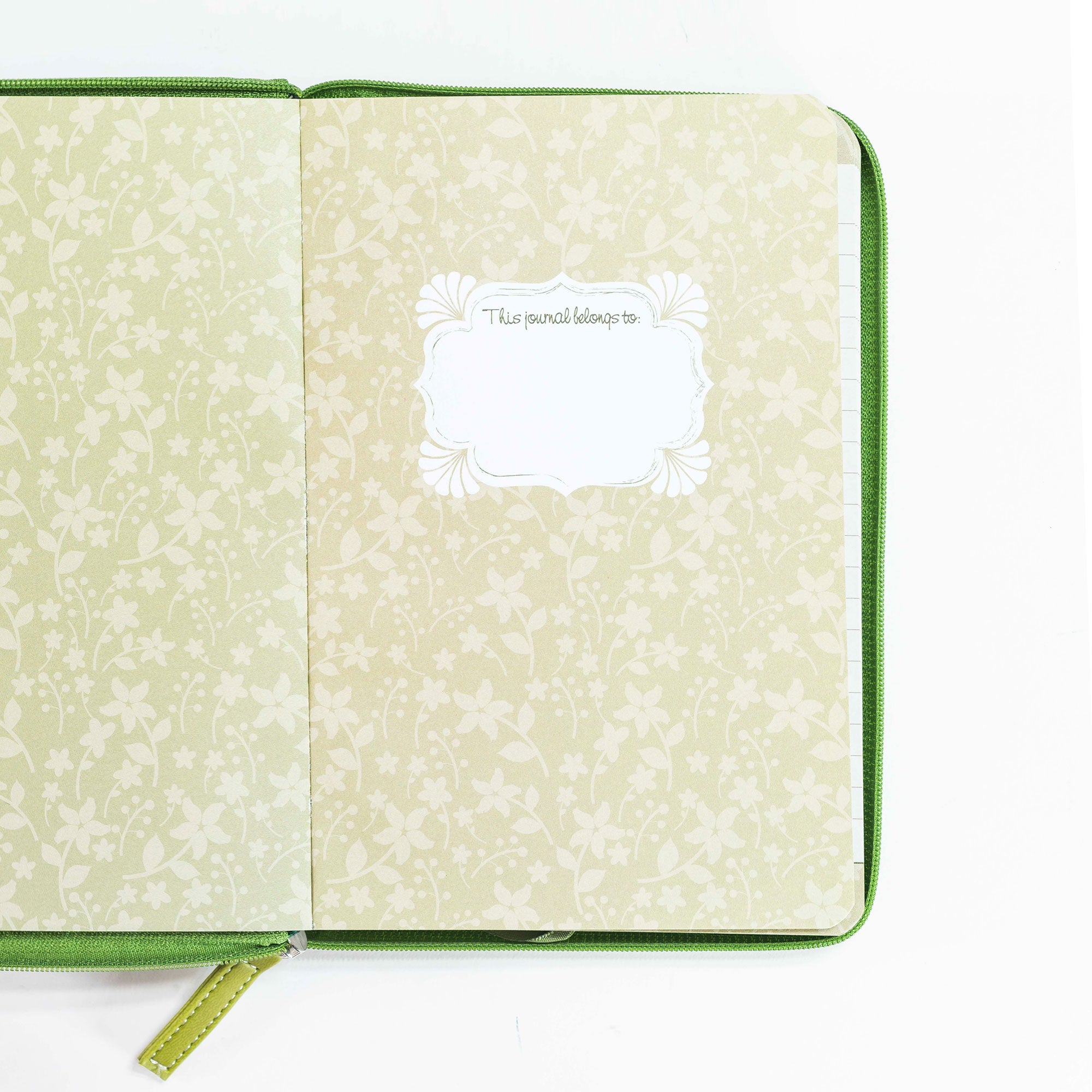 Divine Details: Green On Green Blessed Bible Journal