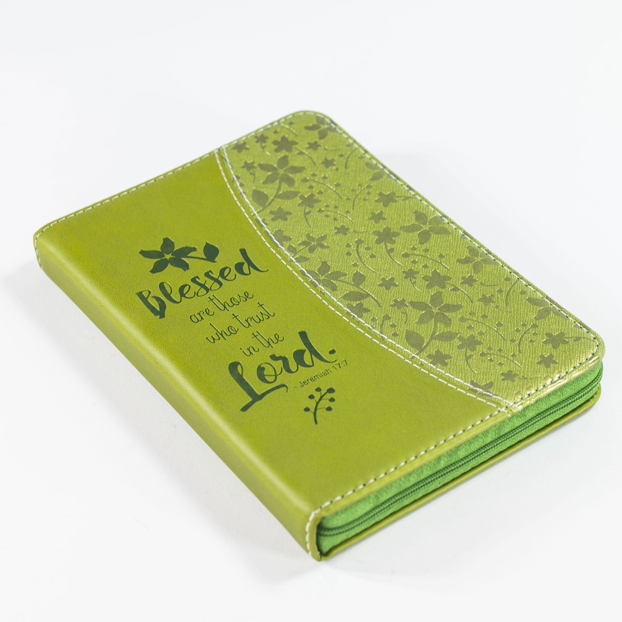 Divine Details: Green On Green Blessed Bible Journal