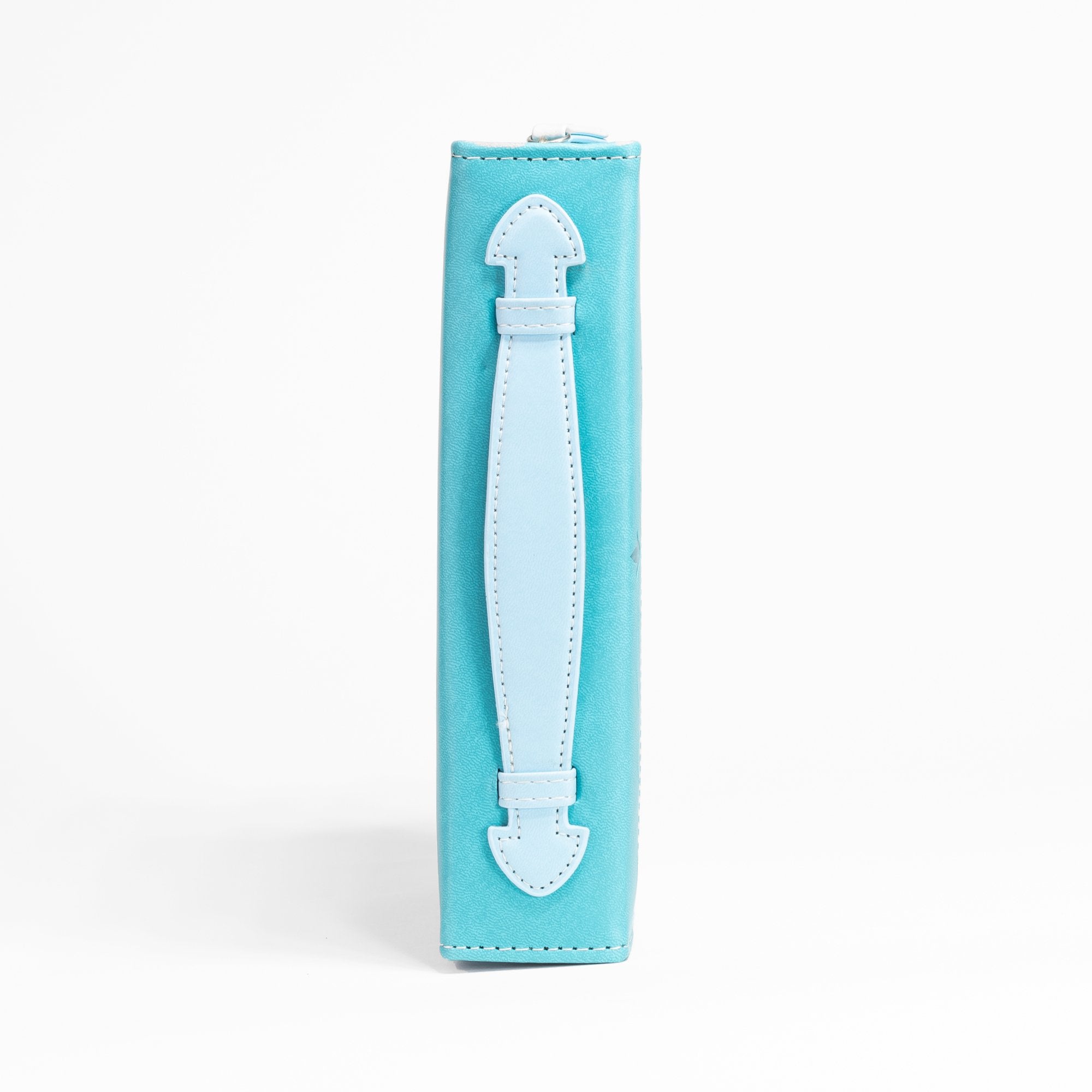 Divine Details: Bible Cover Teal On Teal Matthew 5: 8