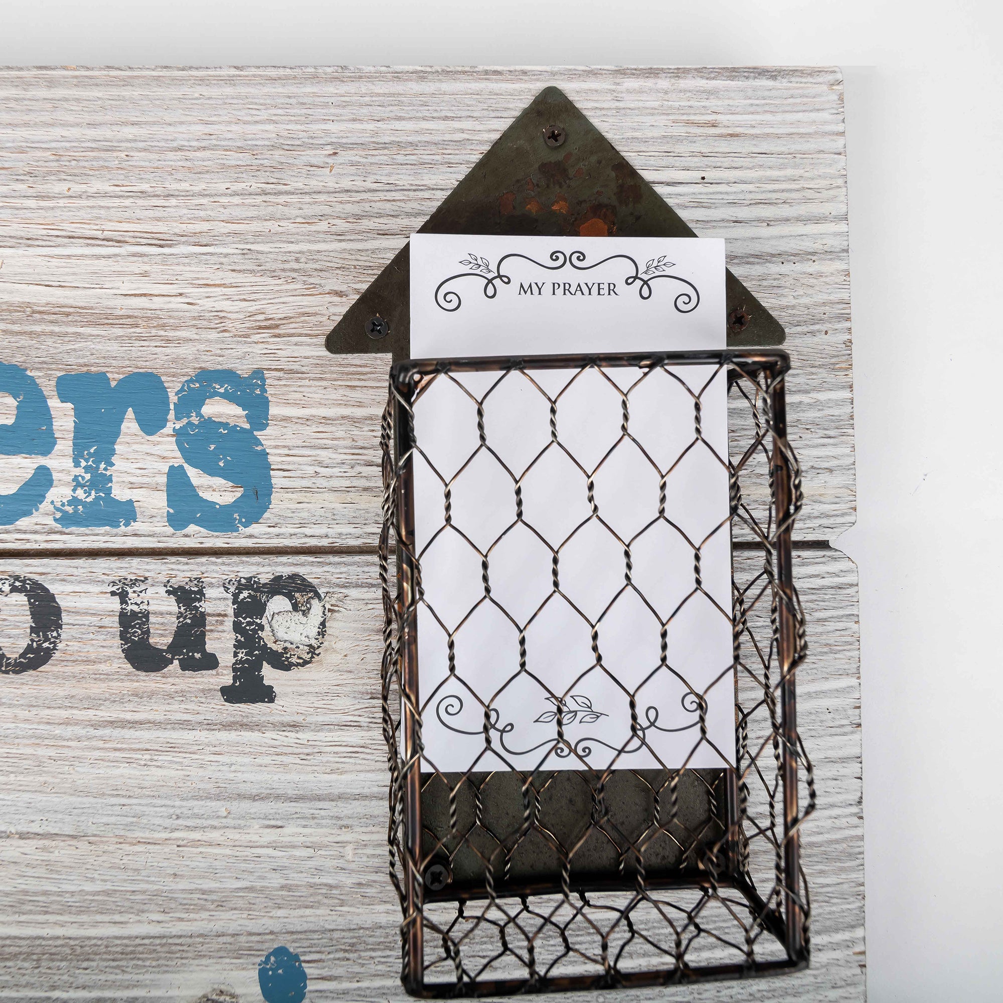 Prayer Program Prayers Go Up Wall Art