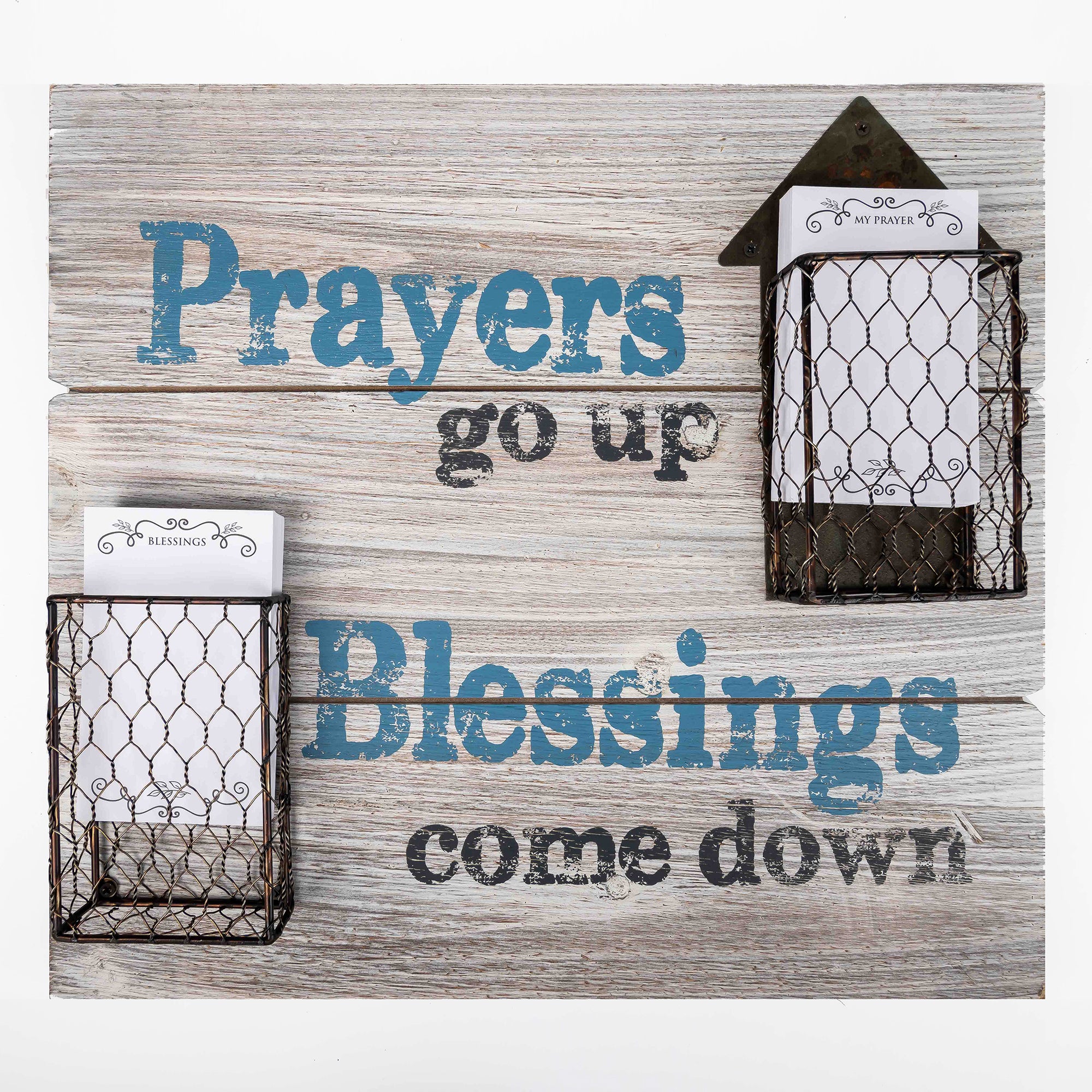 Prayer Program Prayers Go Up Wall Art