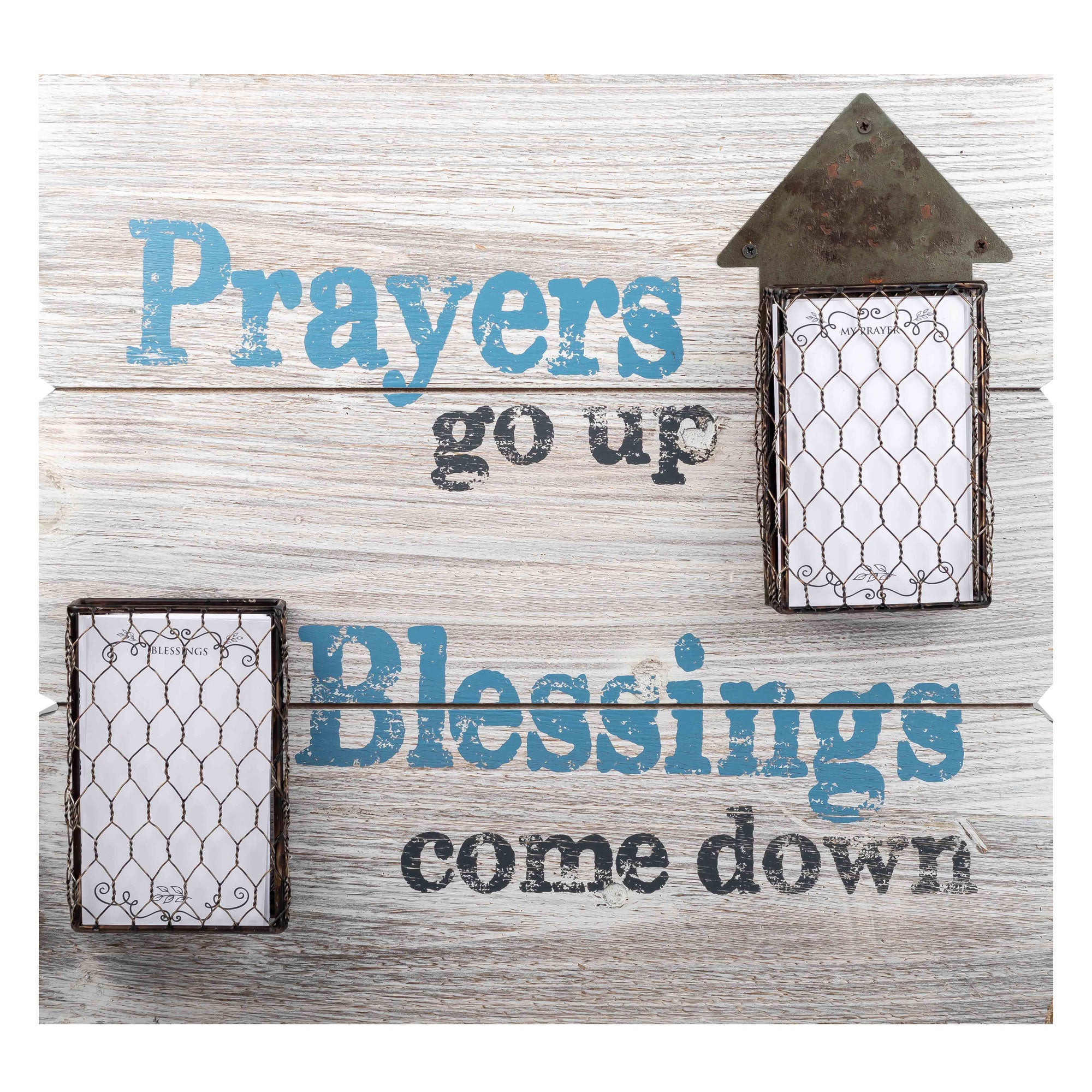 Prayer Program Prayers Go Up Wall Art