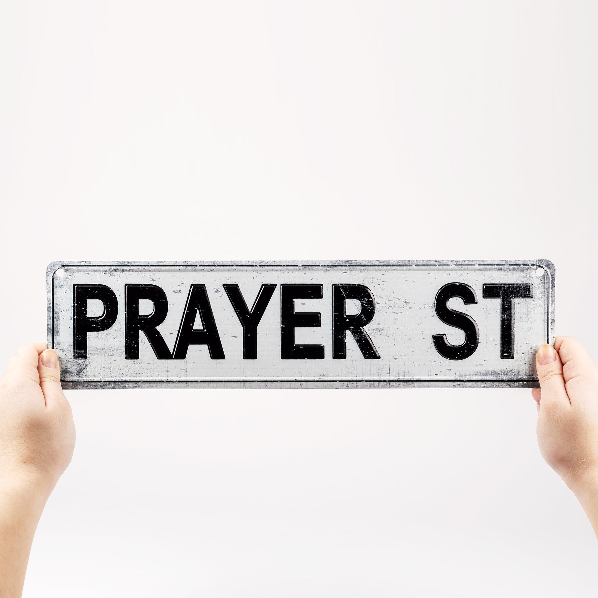 Prayer Program: Prayer Street Sign