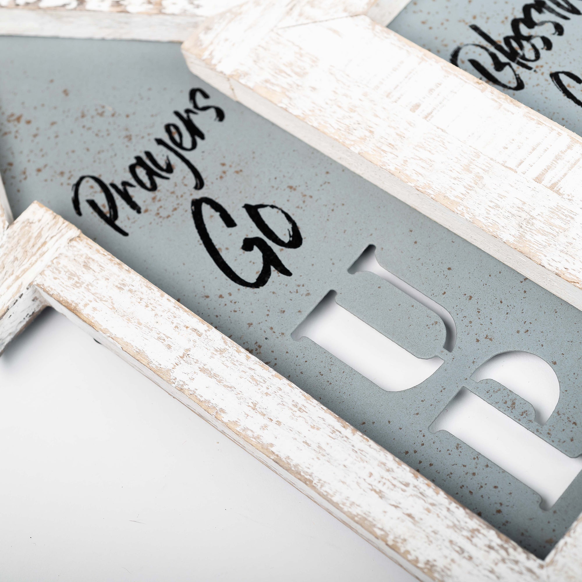 Prayer Program Prayers Go Up Arrow Wall Art
