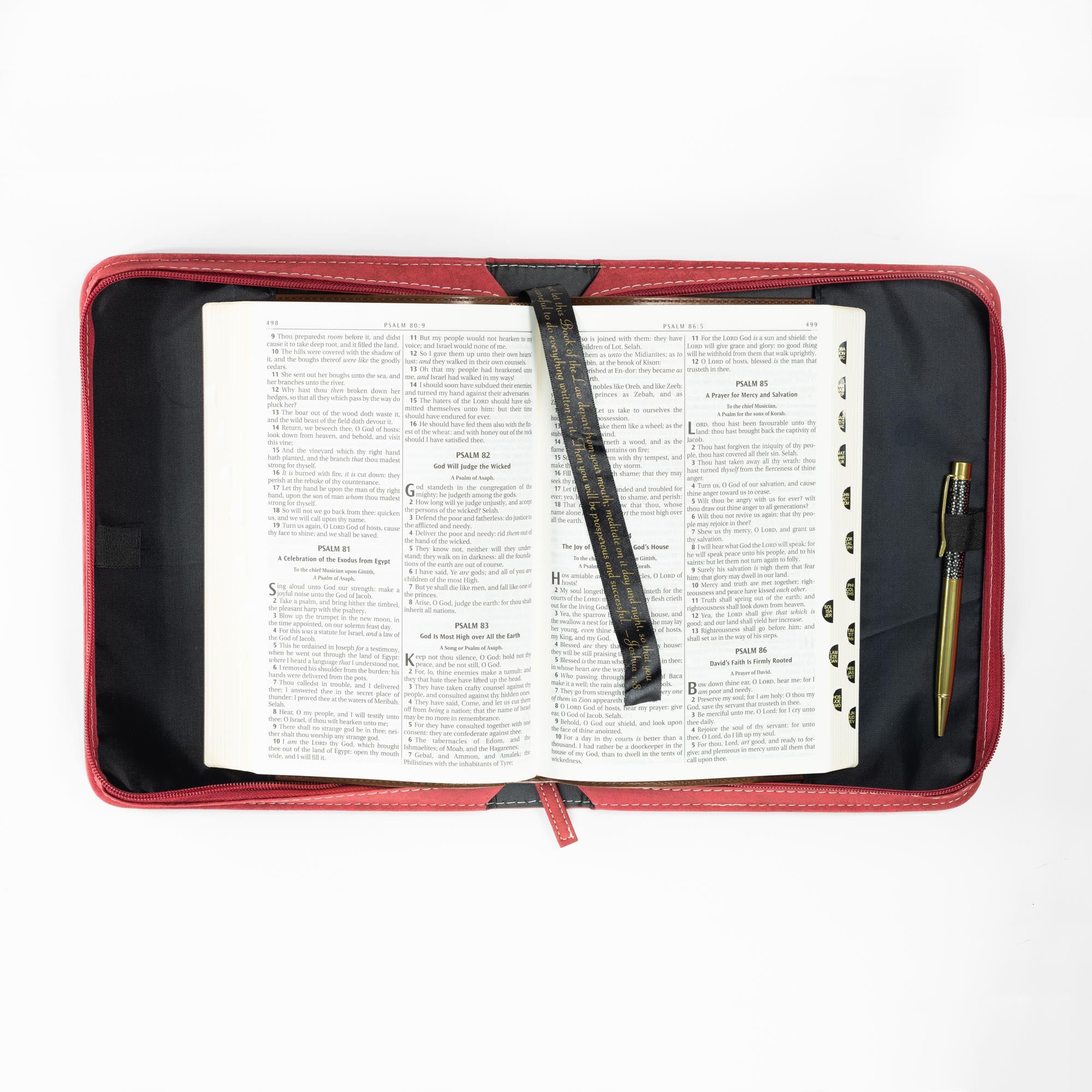 Divine Details: Bible Cover - Red Many Women Do Noble Things - Proverbs 31:29