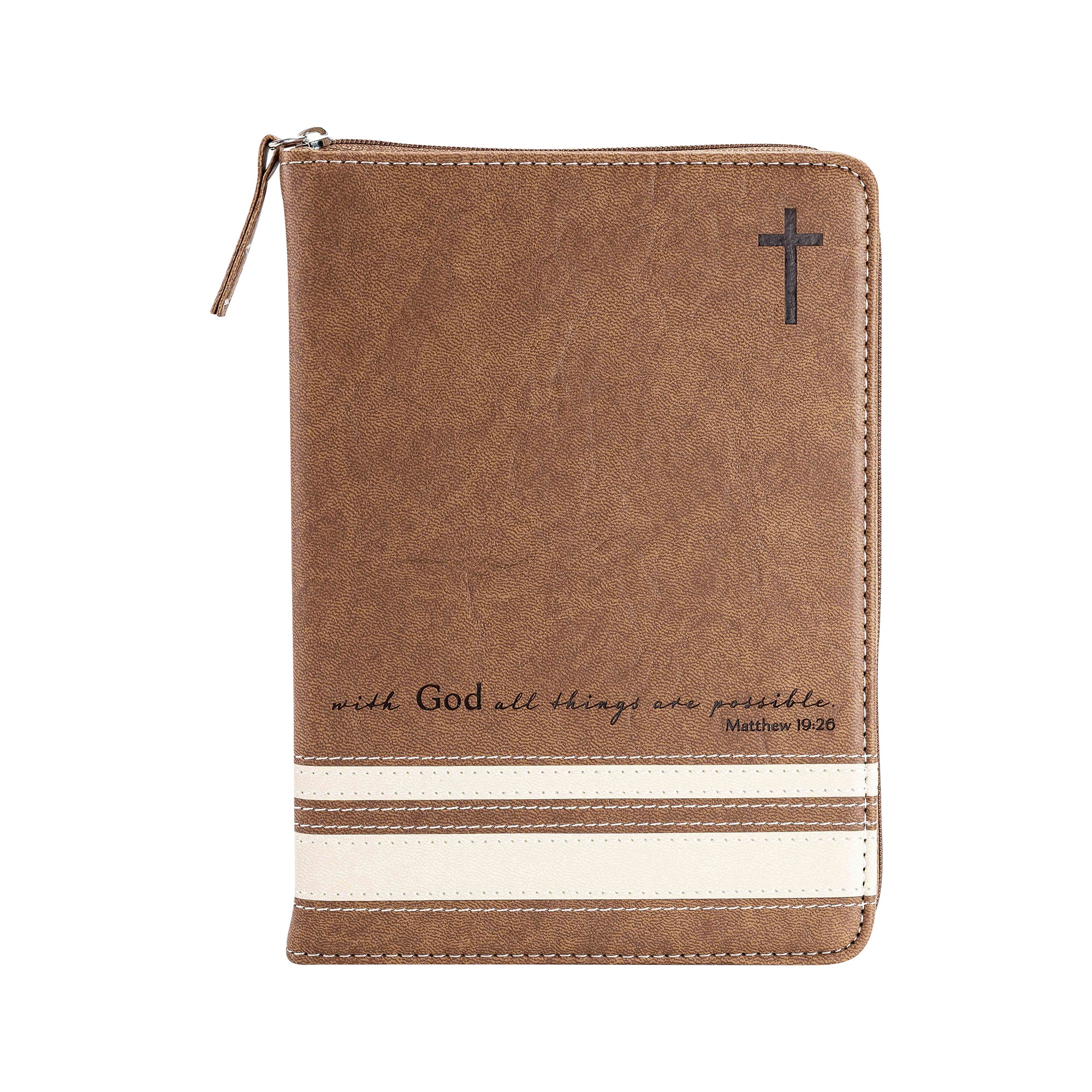 Bible Journal - Brown All Things, Matthew 19:26