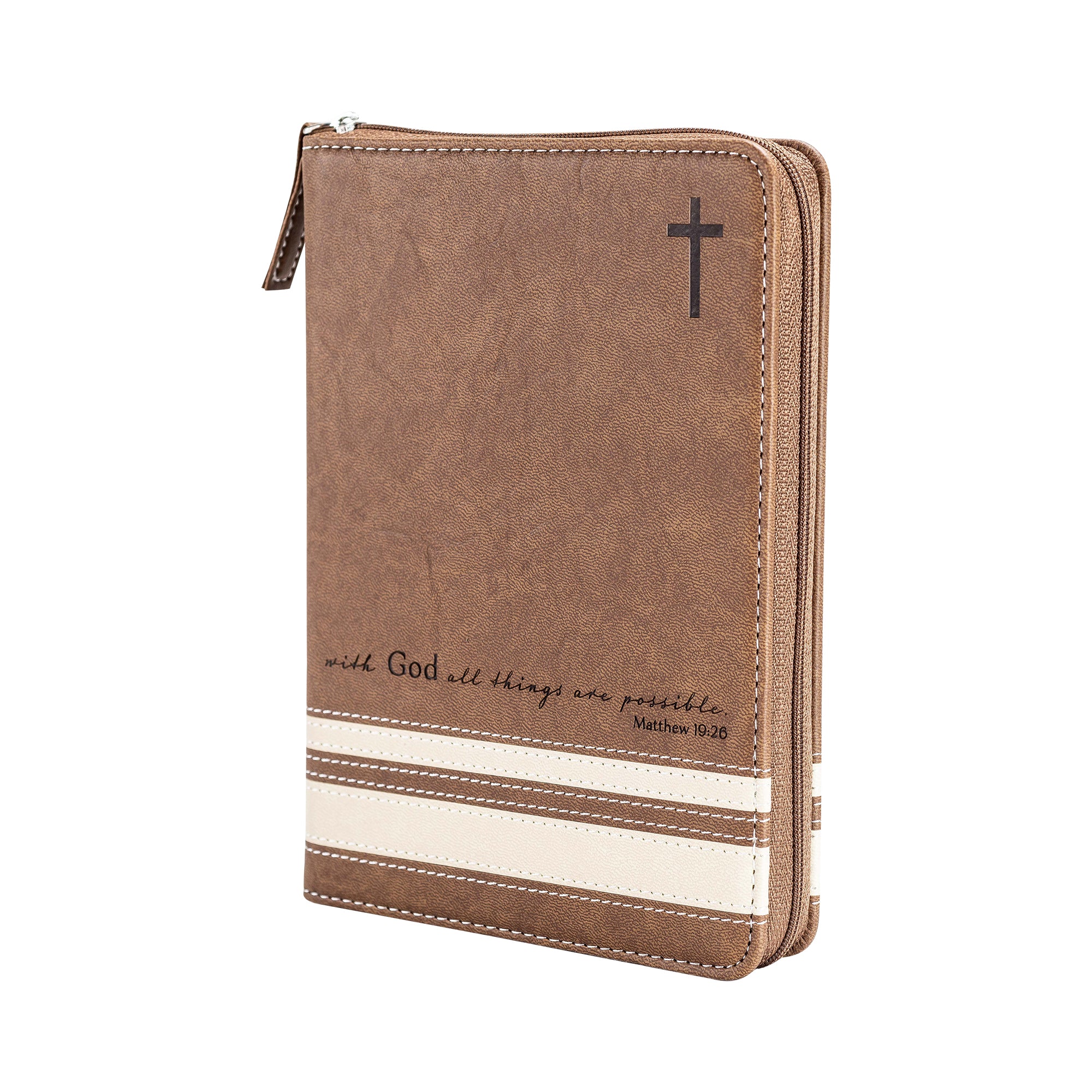 Bible Journal - Brown All Things, Matthew 19:26