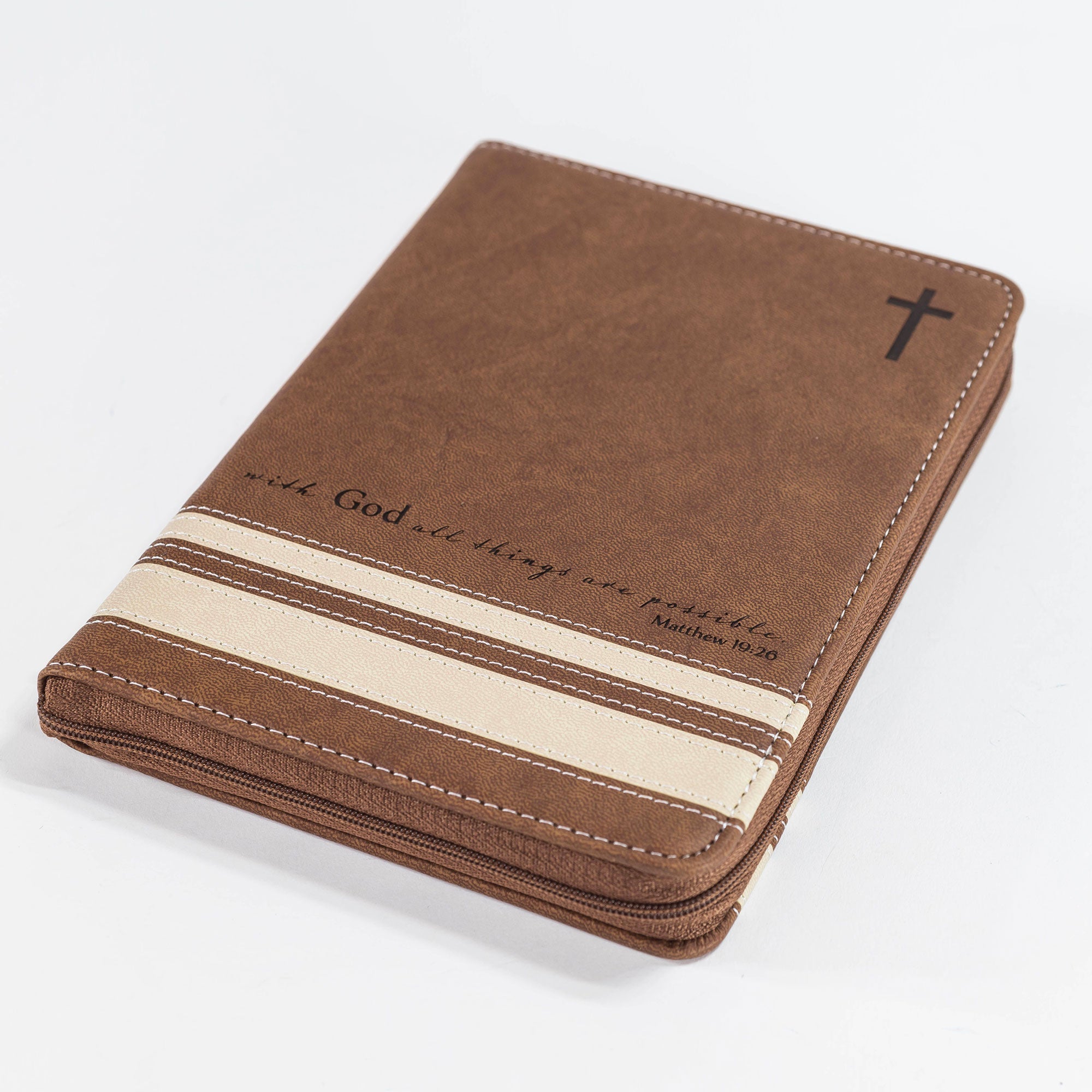 Bible Journal - Brown All Things, Matthew 19:26