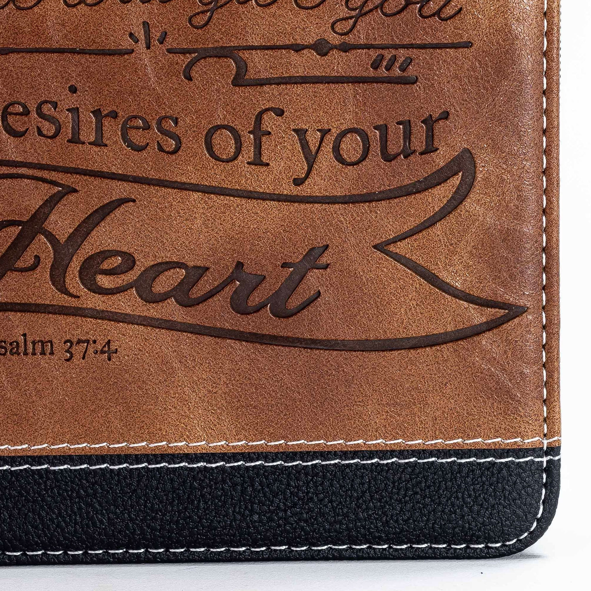 Divine Details: Zippered Journal: Brown & Black Take Delight