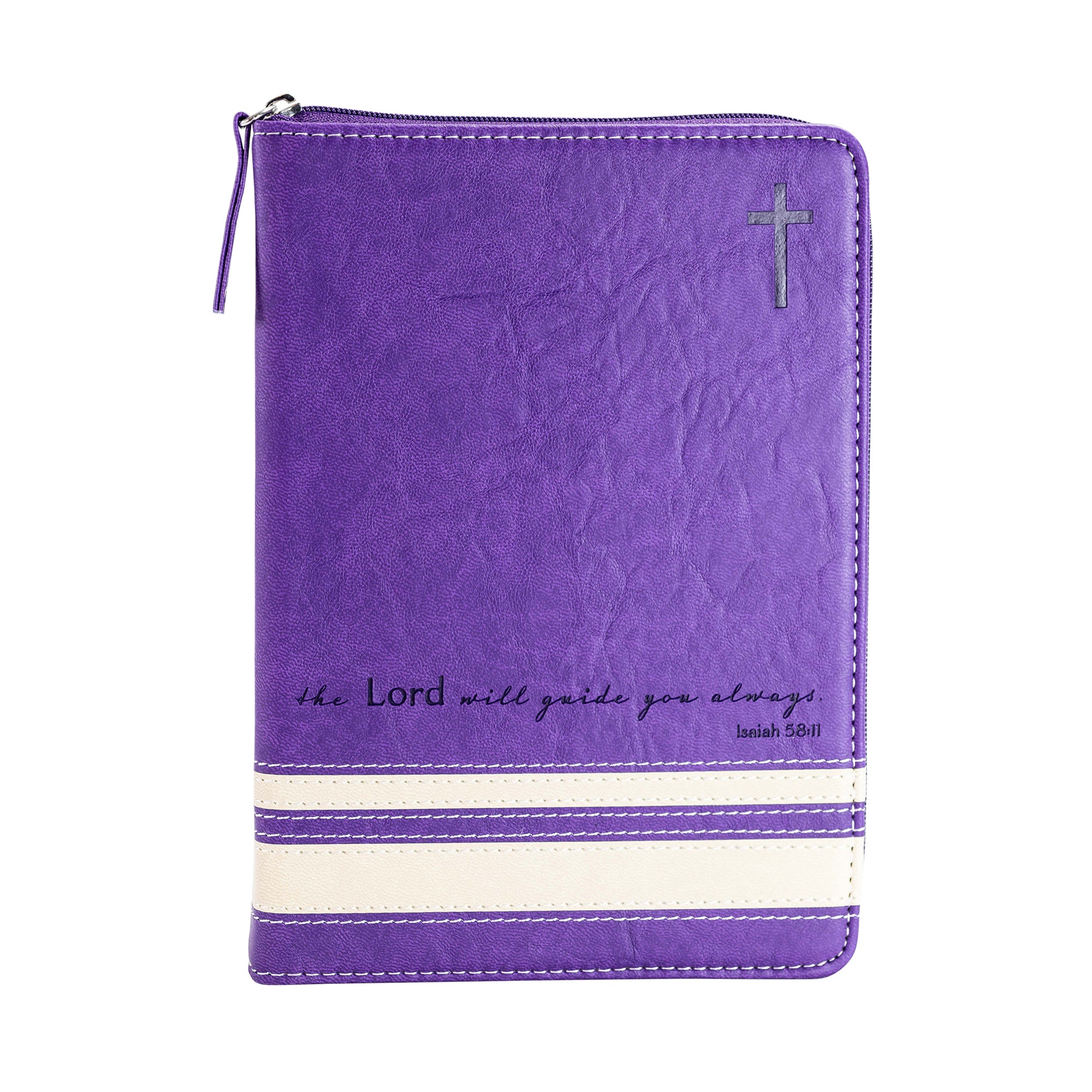Bible Journal - Purple The Lord will Guide, Isaiah 58:11
