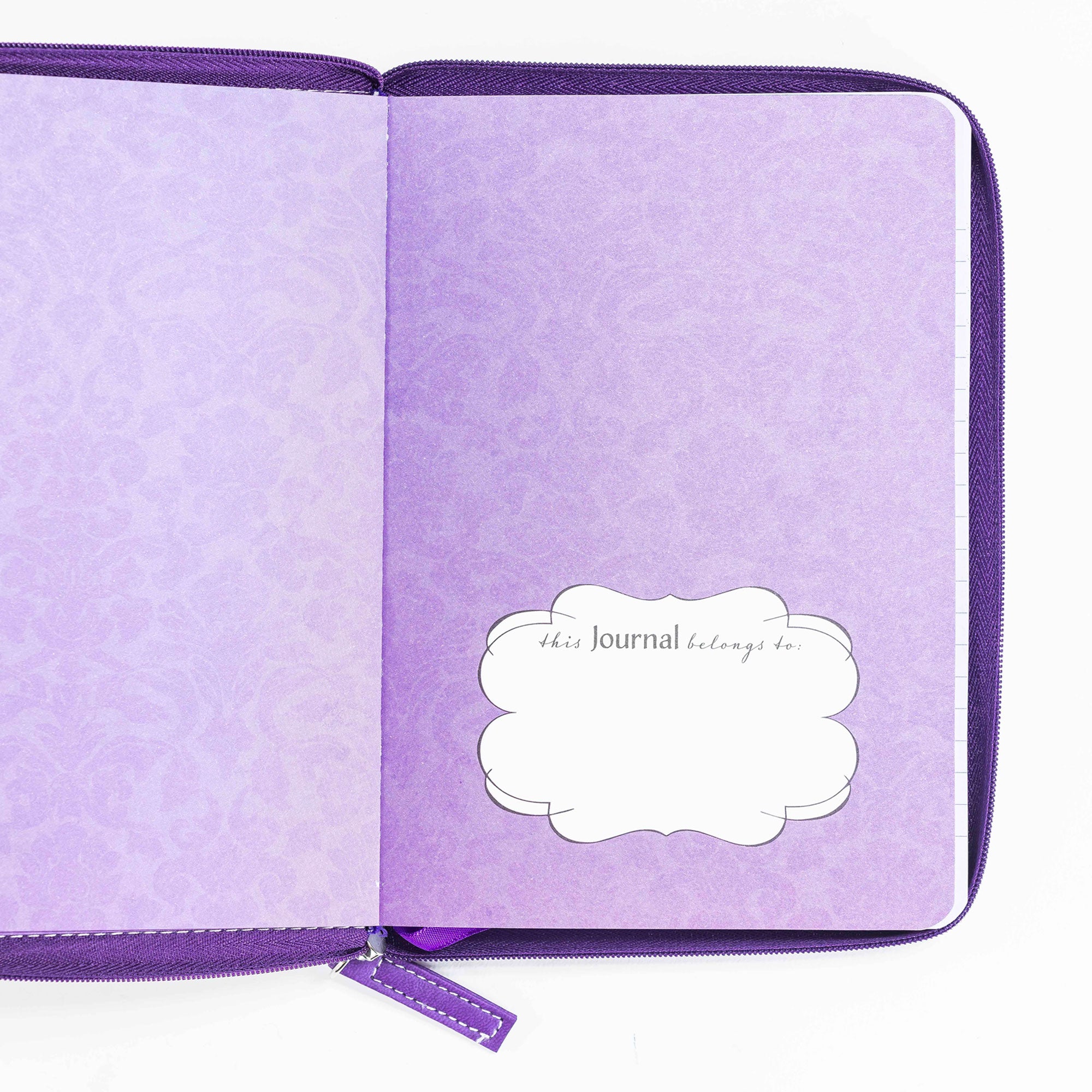 Bible Journal - Purple The Lord will Guide, Isaiah 58:11