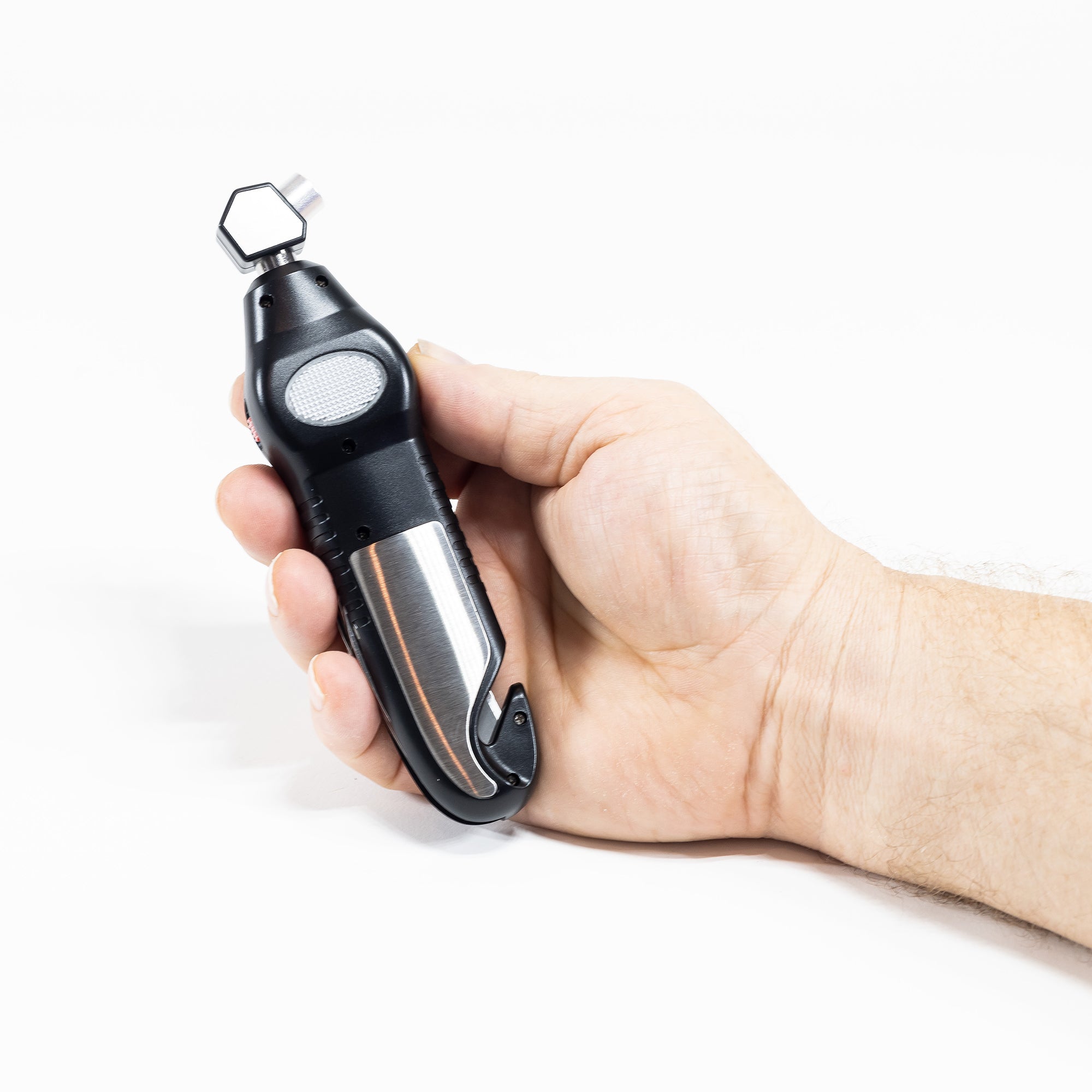 Man of God: 8 Function Digital Tire Gauge