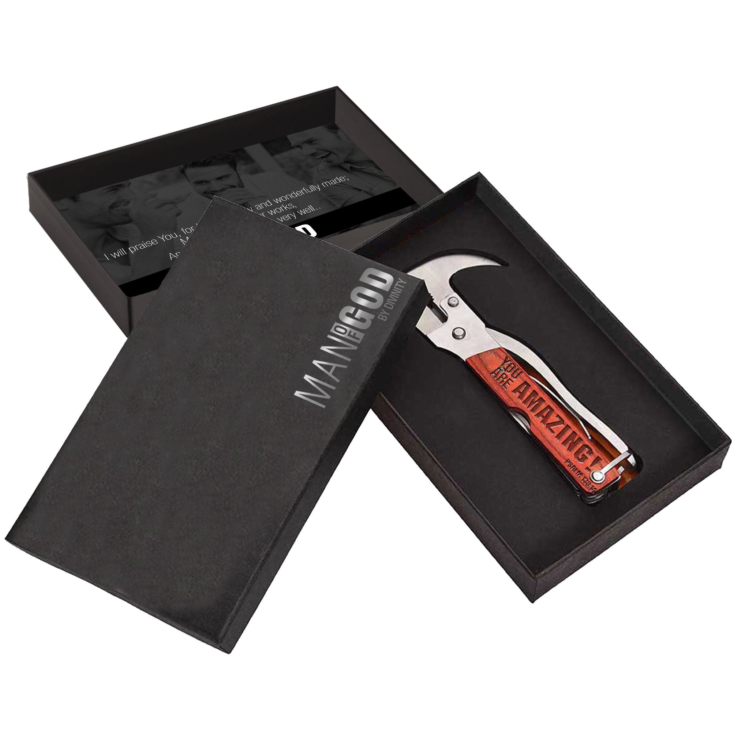 Man of God: Hammer Time 12 in 1 Utility - Nicole Brayden Gifts