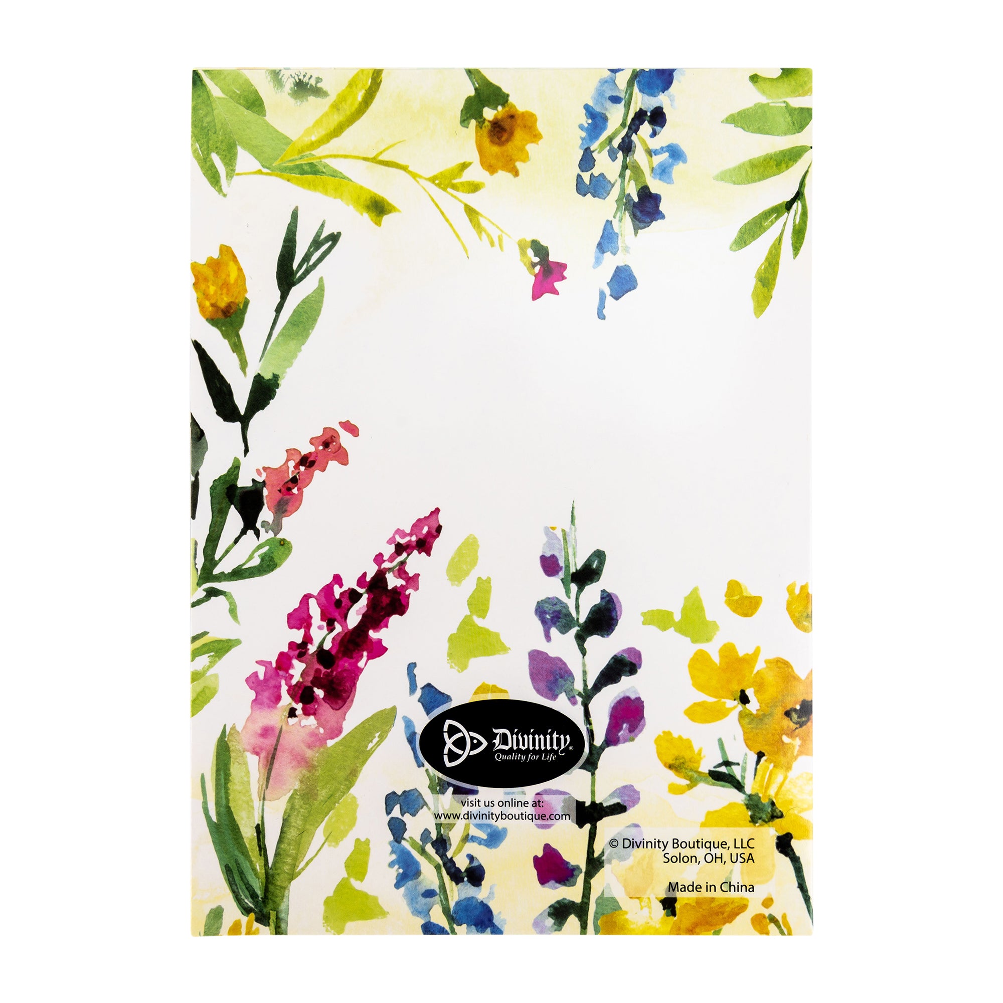 Single Cards: Sympathy Watercolor Psalm 69:29 (Set of 6)