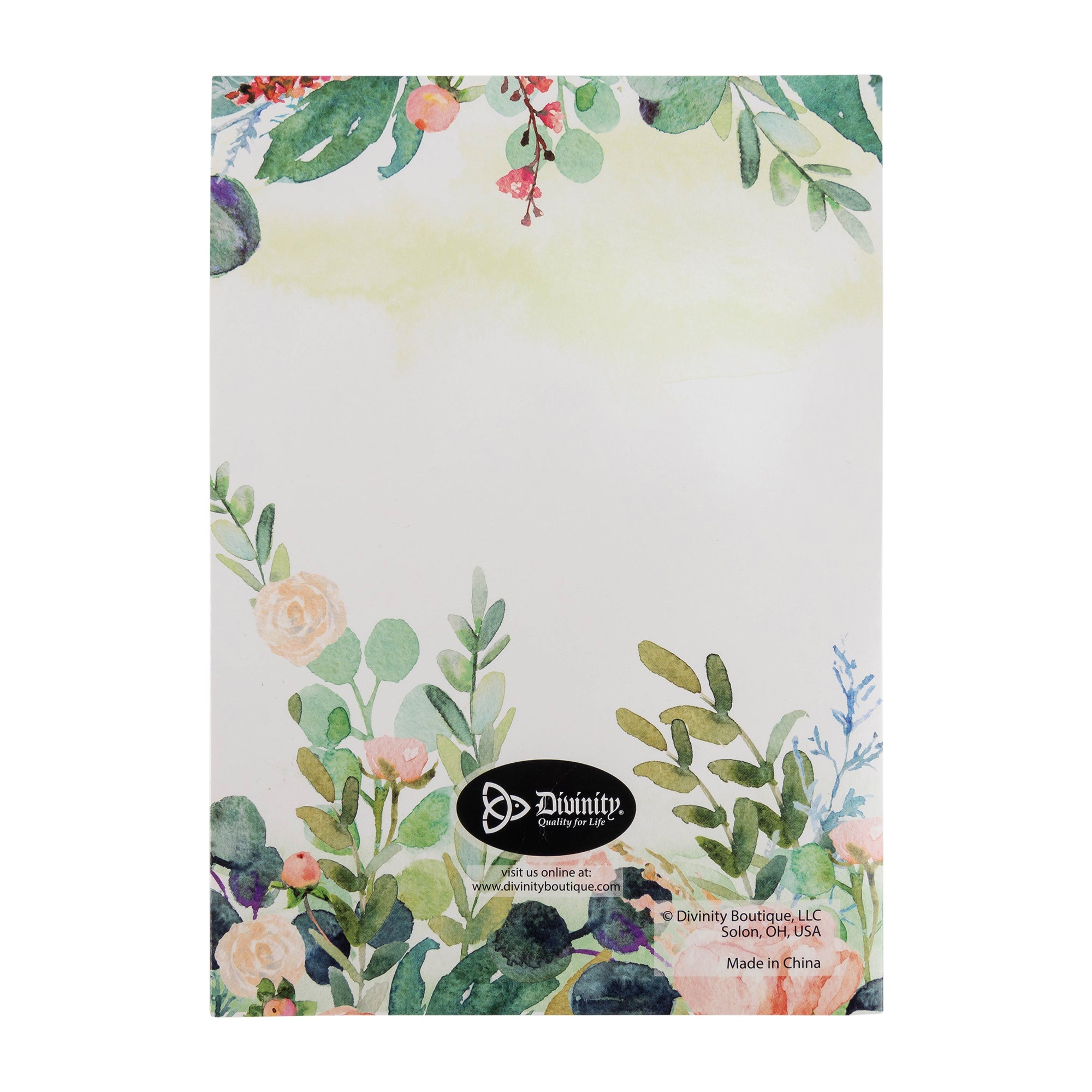 Single Cards: Compassion Watercolor Psalm 119:76 (Set of 6)