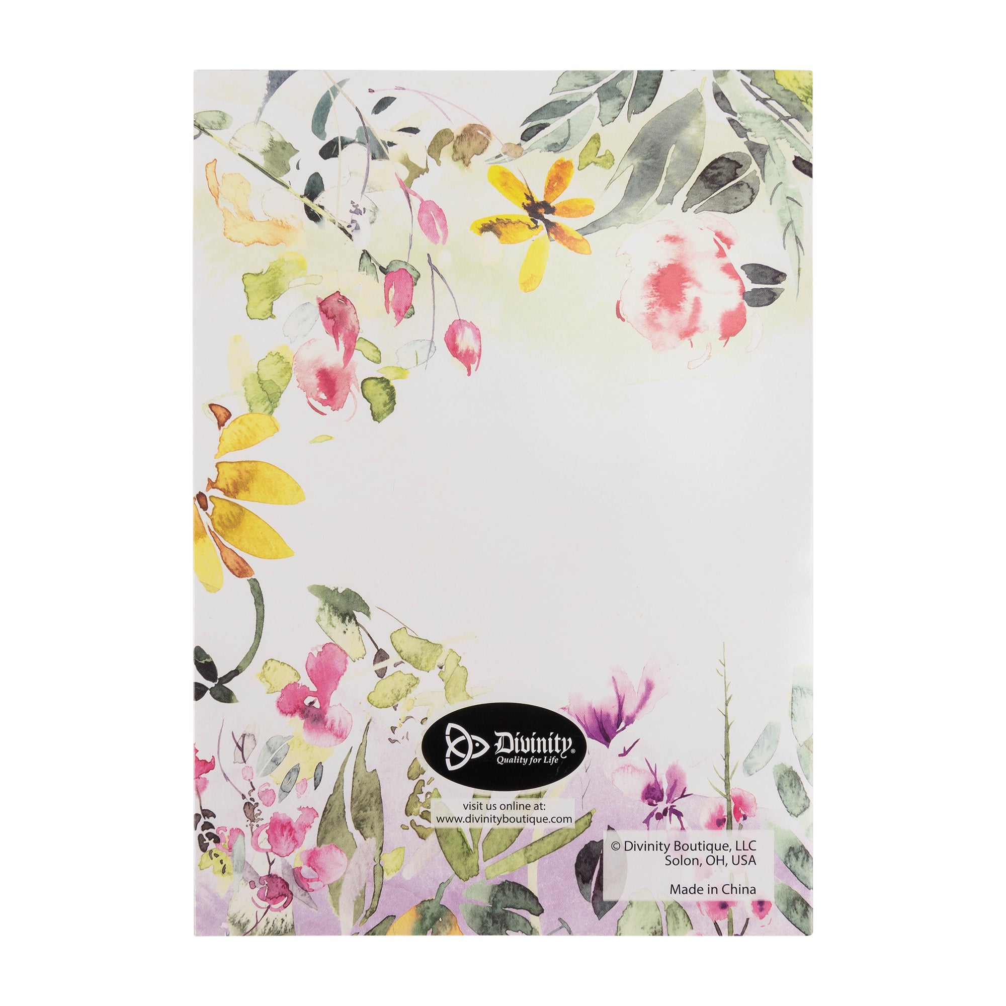Single Cards: Condolences Watercolor 2 Thessalonians 2:16-17 (Set of 6)