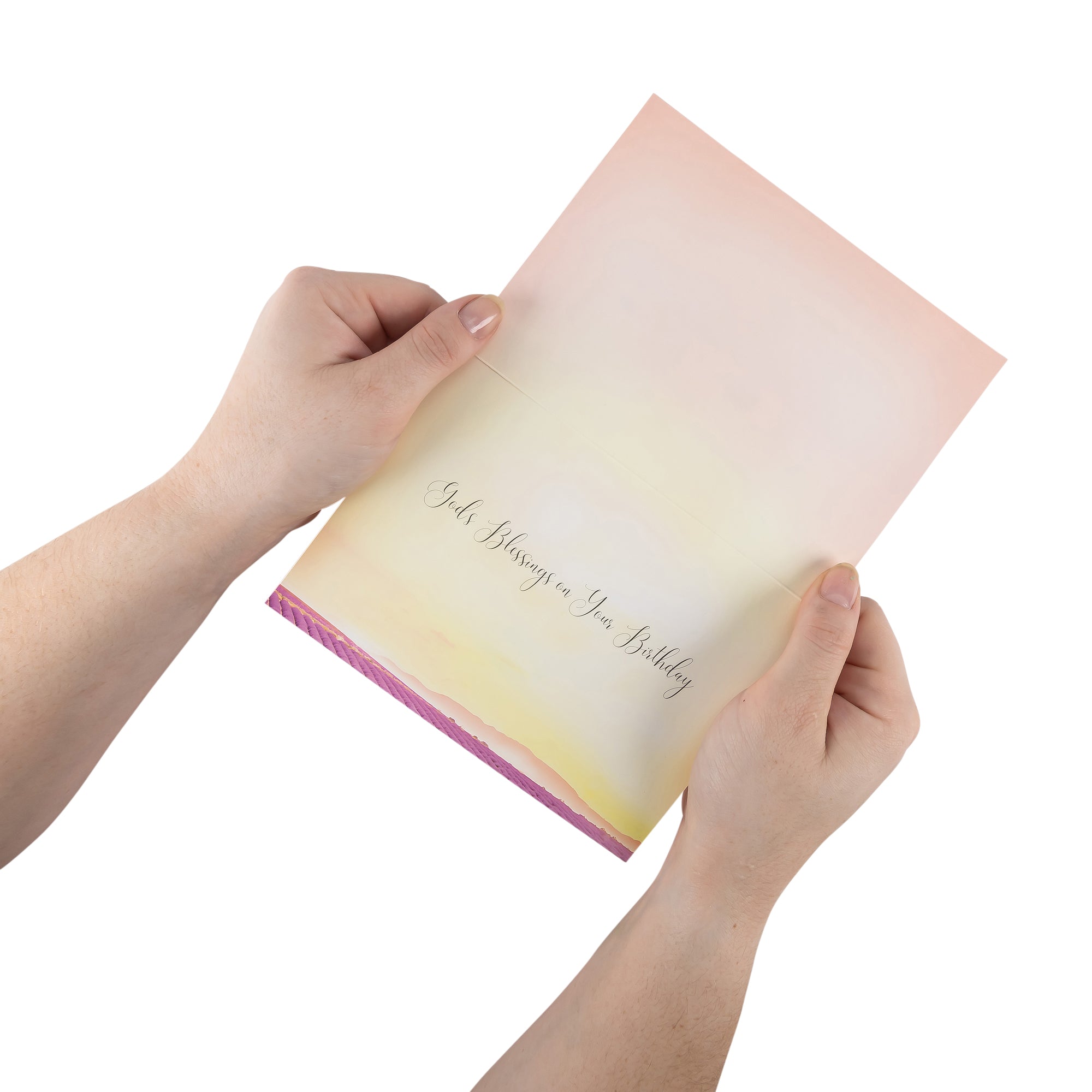 Single Cards: Birthday, Fields, Gods Blessings on Your Birthday (Set of 6)