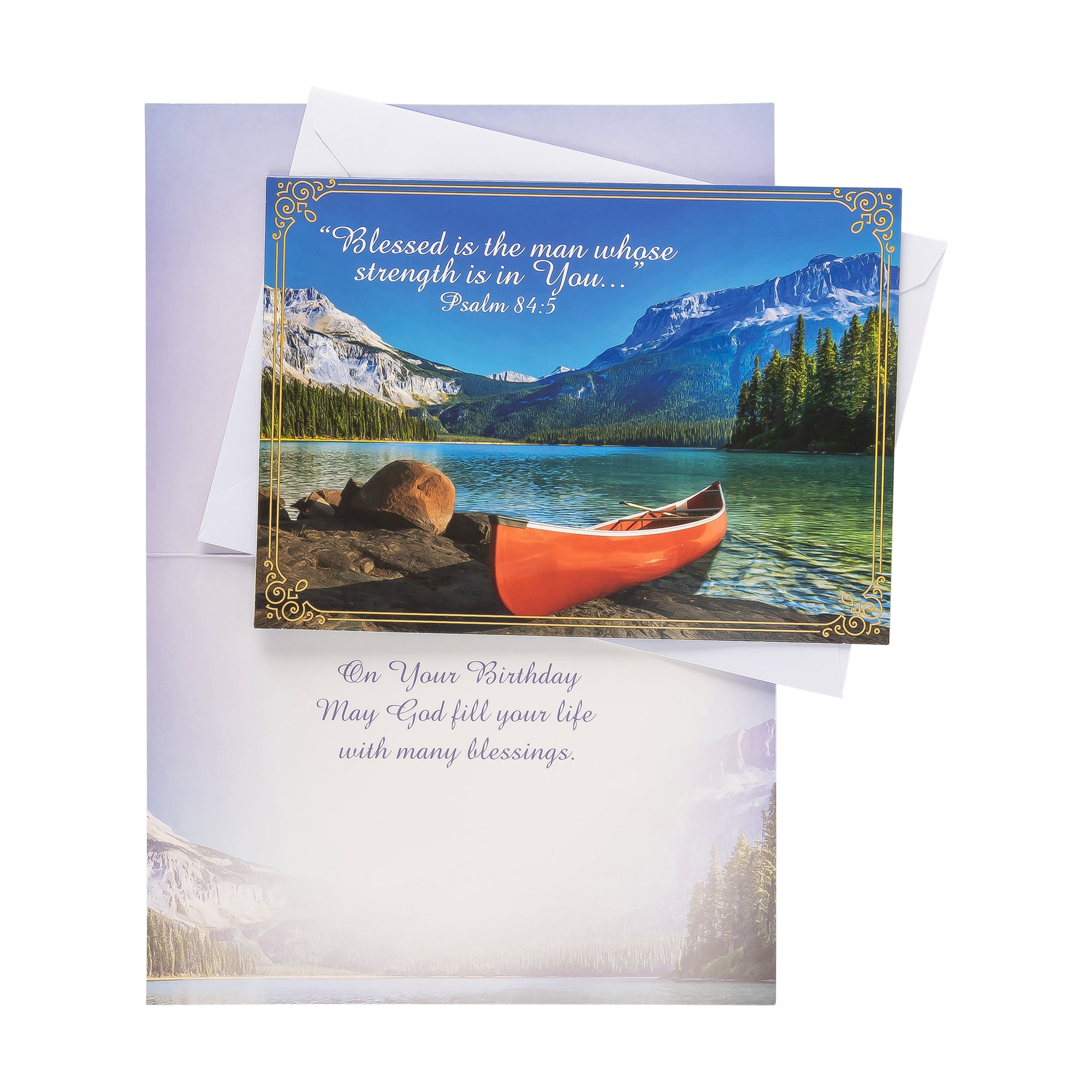 Boxed Cards: Birthday For Him, Canoe, Elk, River and Field Assortment