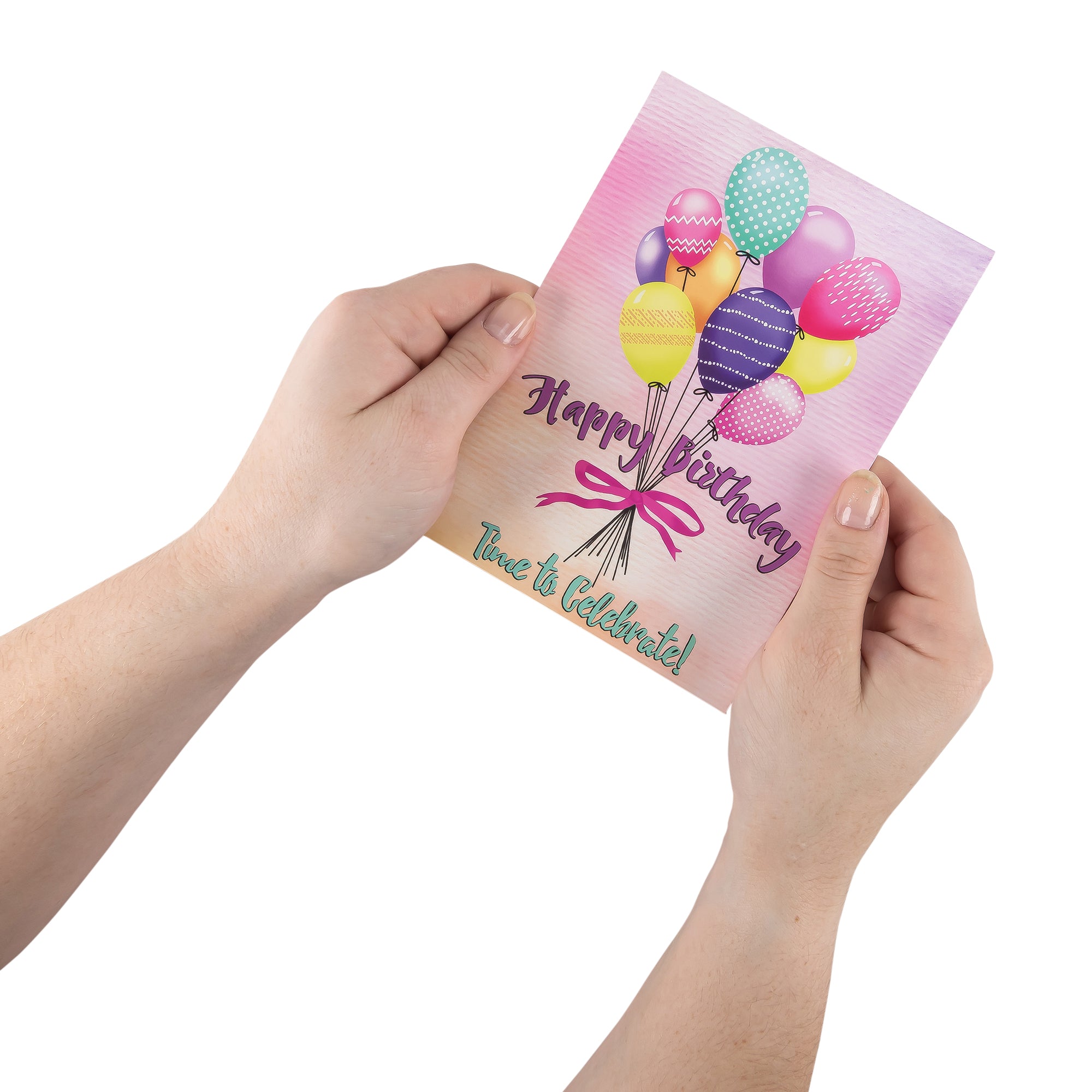 Single Cards: Birthday, Time to Celebrate (Set of 6)